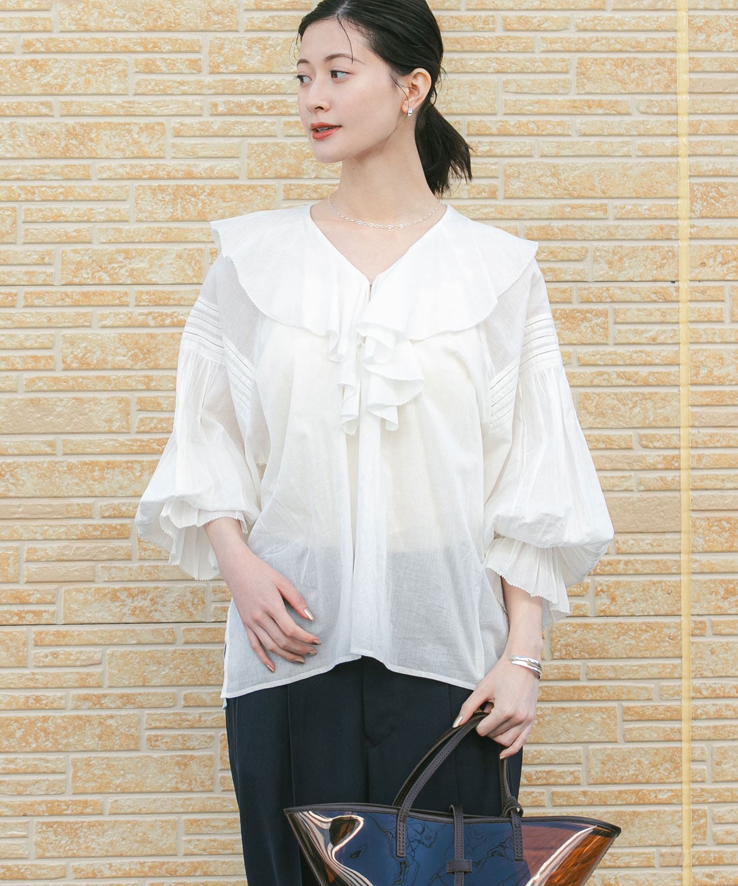 身長：166cm サイズ：Free