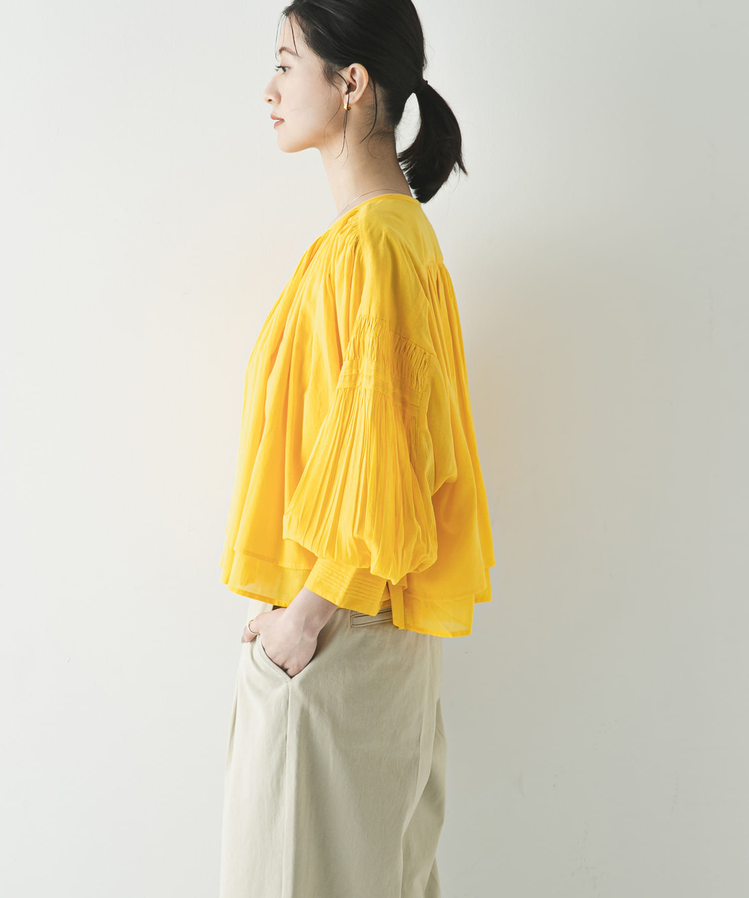 身長：166cm サイズ：Free