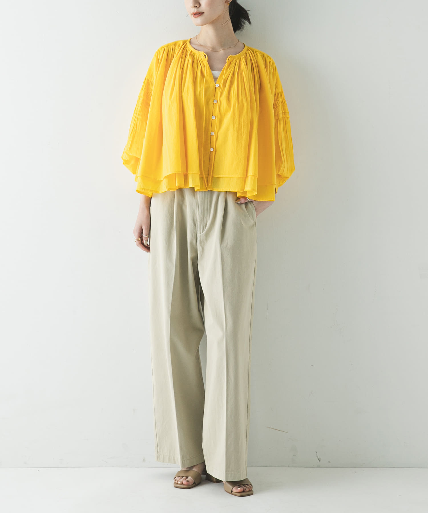 身長：166cm サイズ：Free