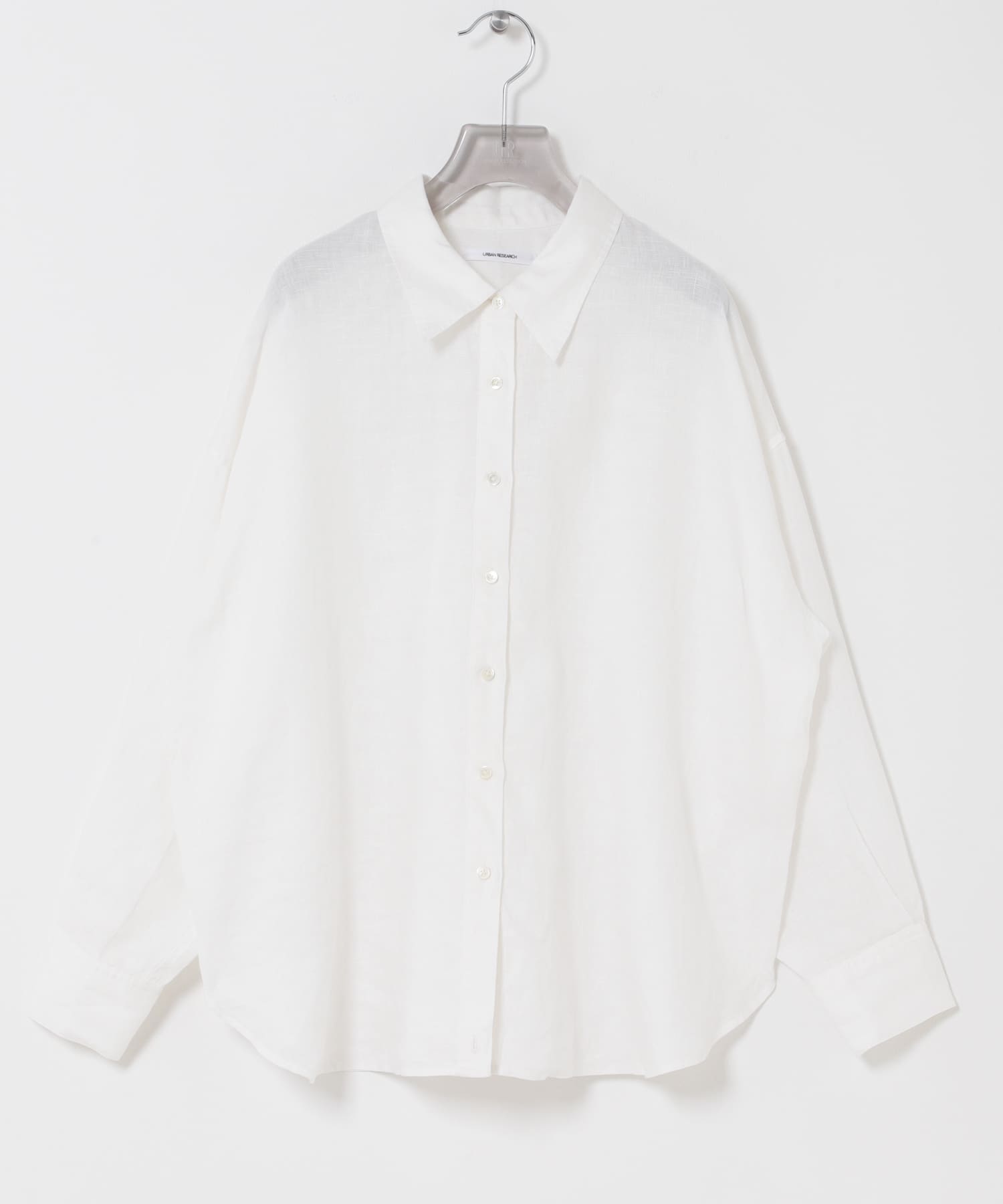 リネン2WAYシャツ WHITE Free