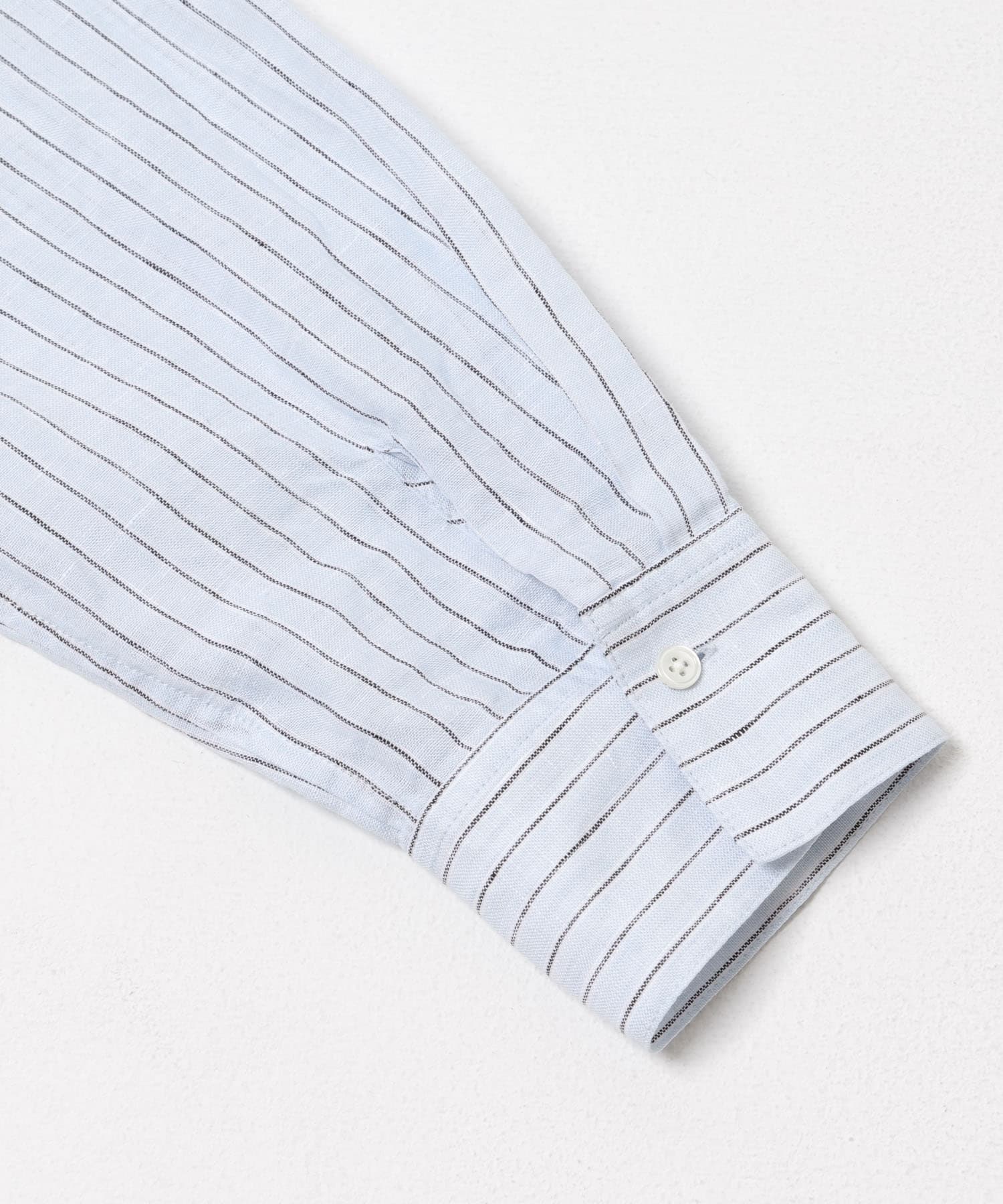 リネン2WAYシャツ BLUESTRIPE Free