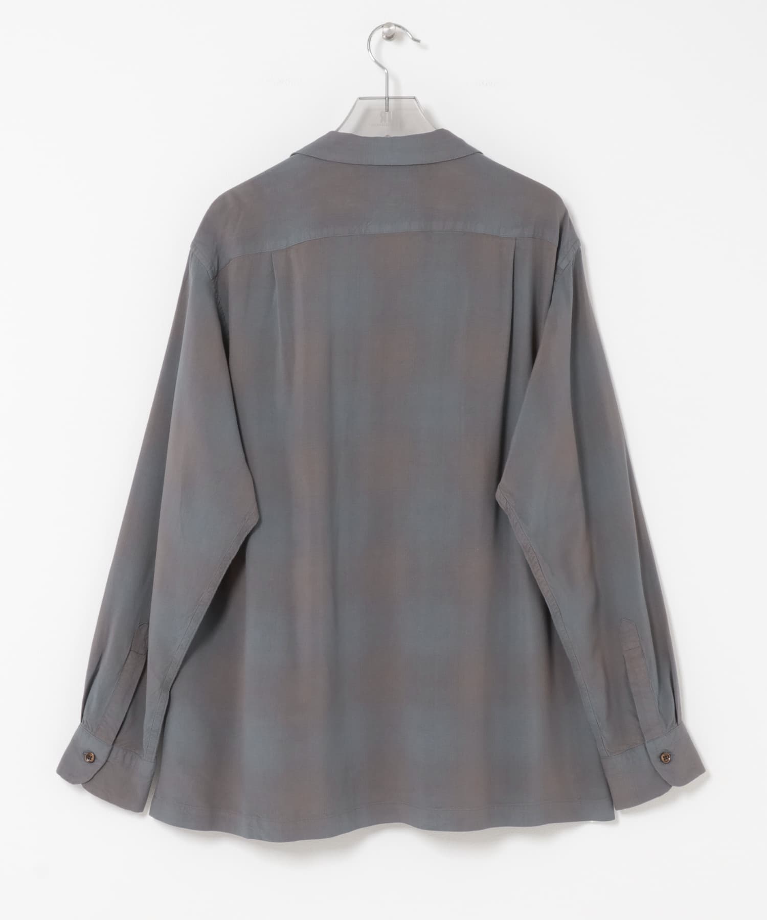 new basic　BISHU RAYON CHECK SHIRTS PINK M