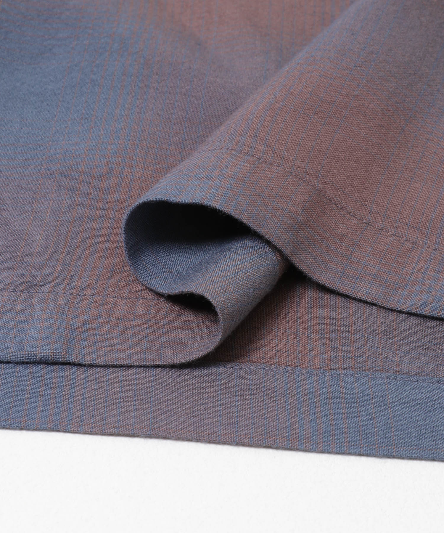 new basic　BISHU RAYON CHECK SHIRTS PINK M