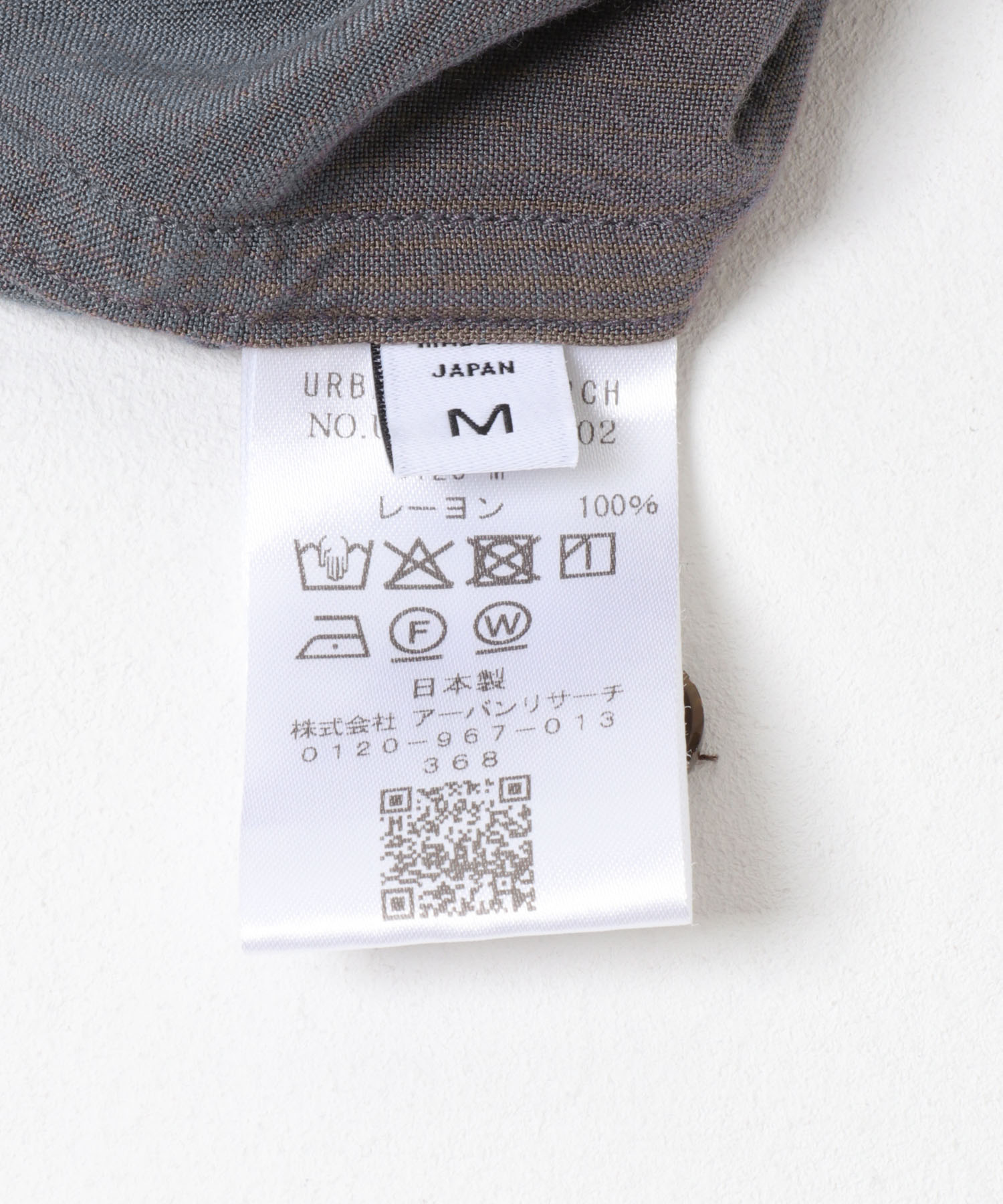 new basic　BISHU RAYON CHECK SHIRTS PINK M