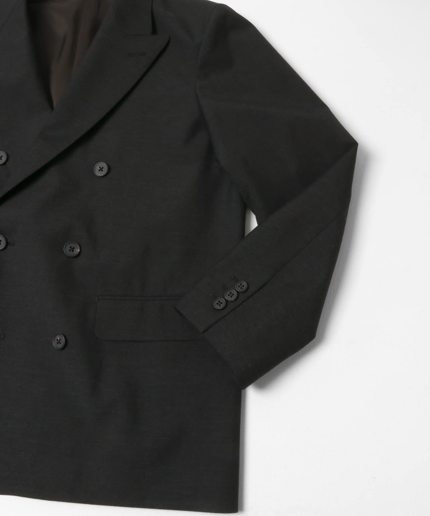 new basic　BRADFORD WOOL W JACKET BLACK M