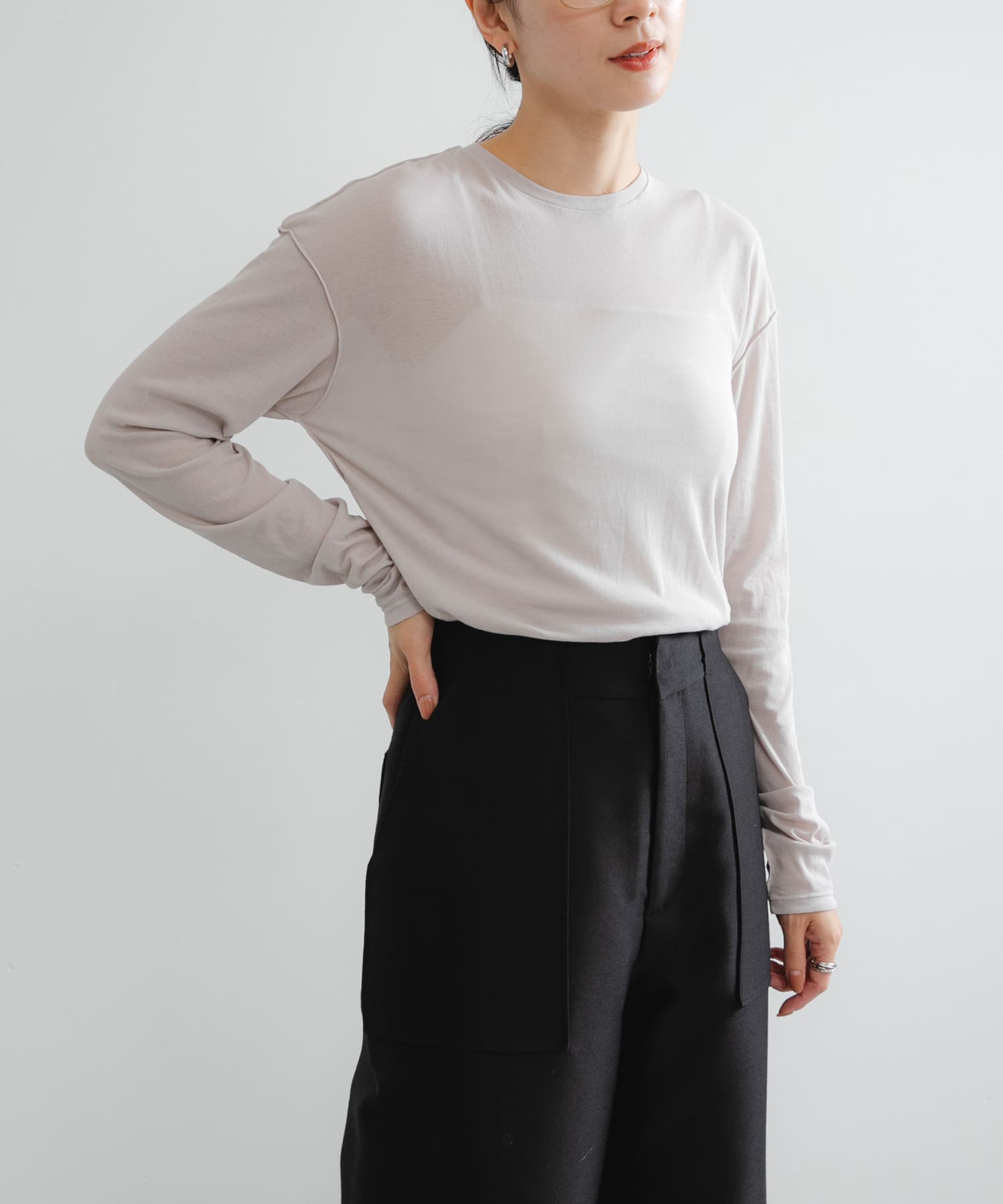 身長：162cm サイズ：FREE