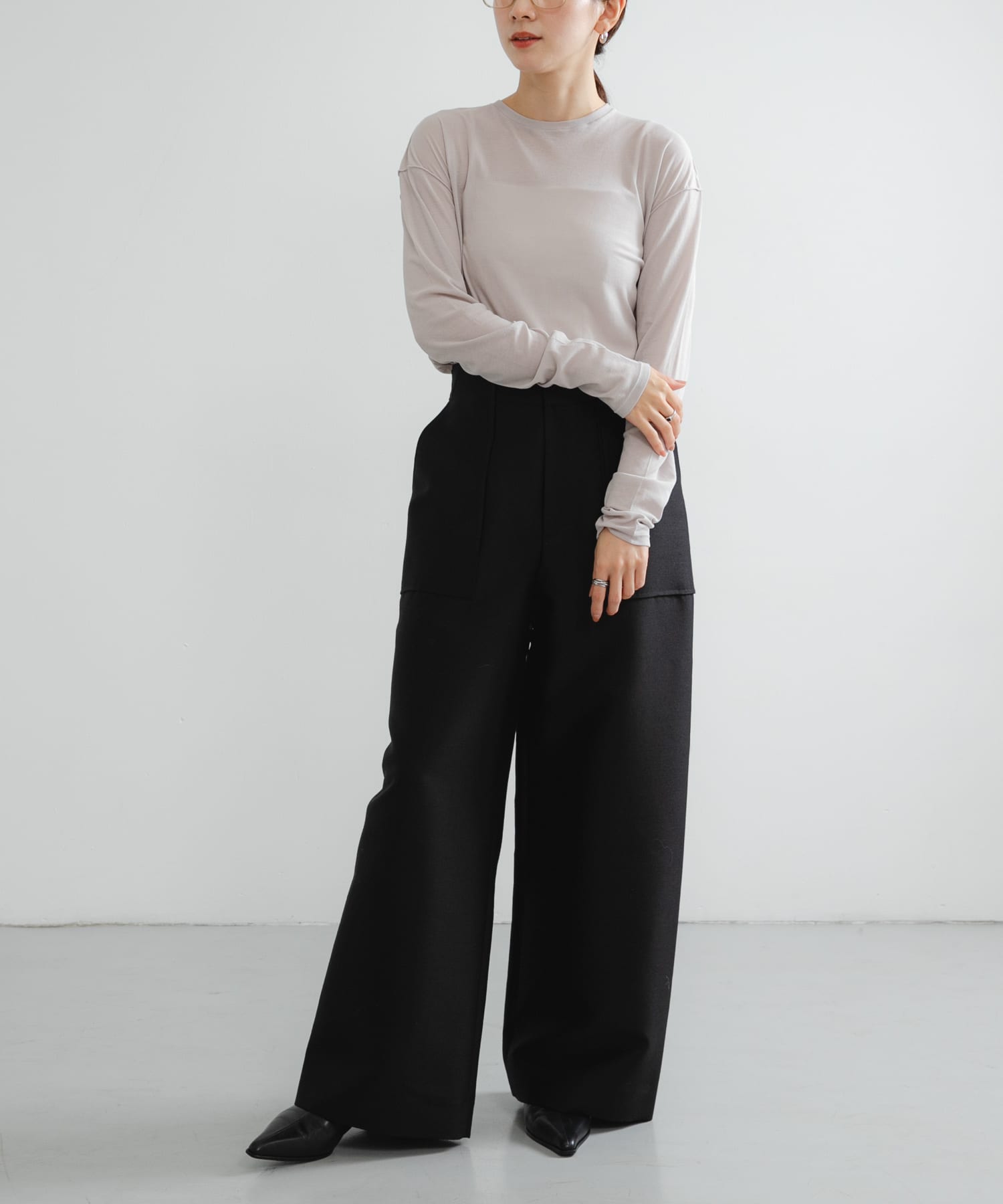 身長：162cm サイズ：FREE