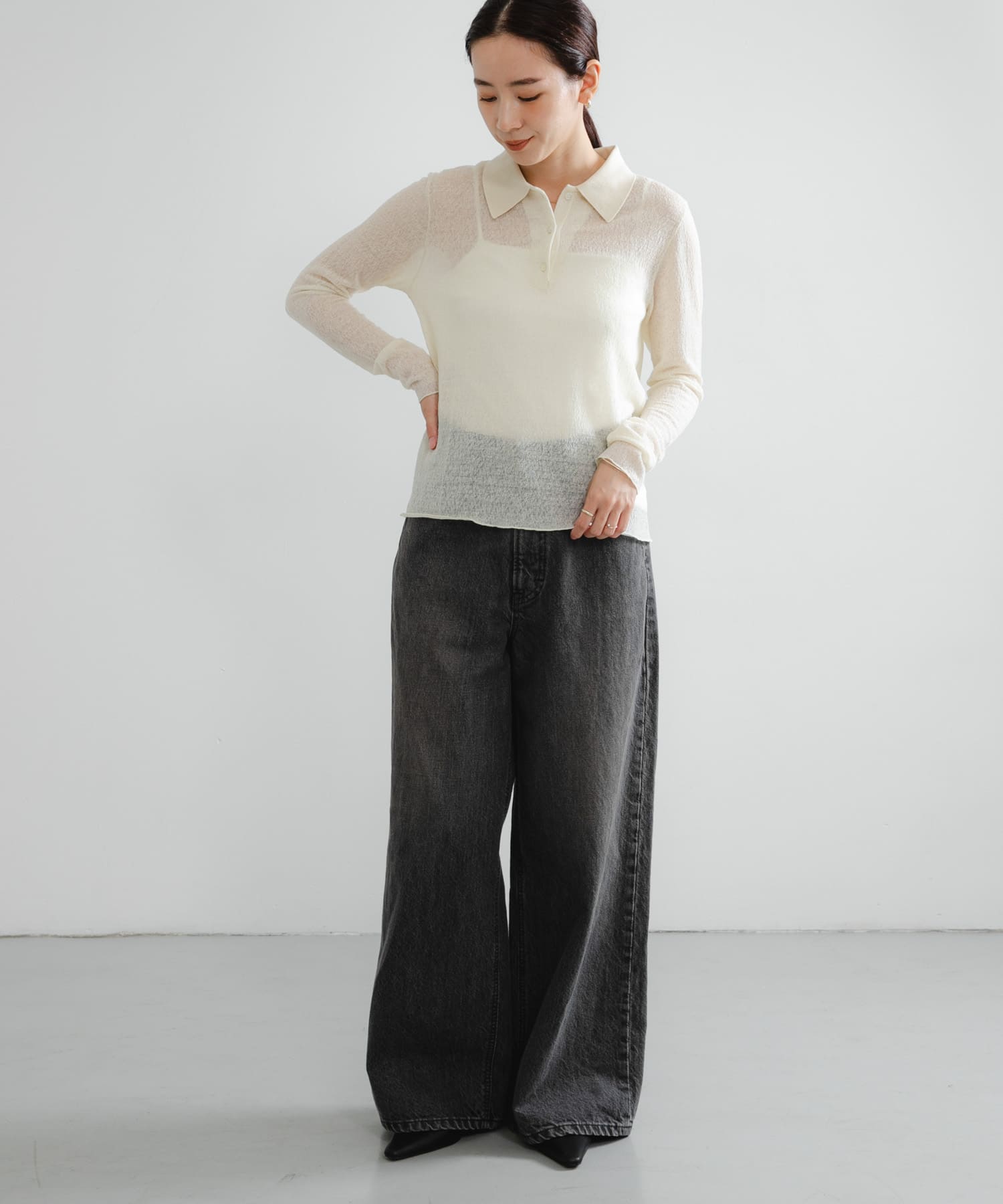 身長：162cm サイズ：FREE