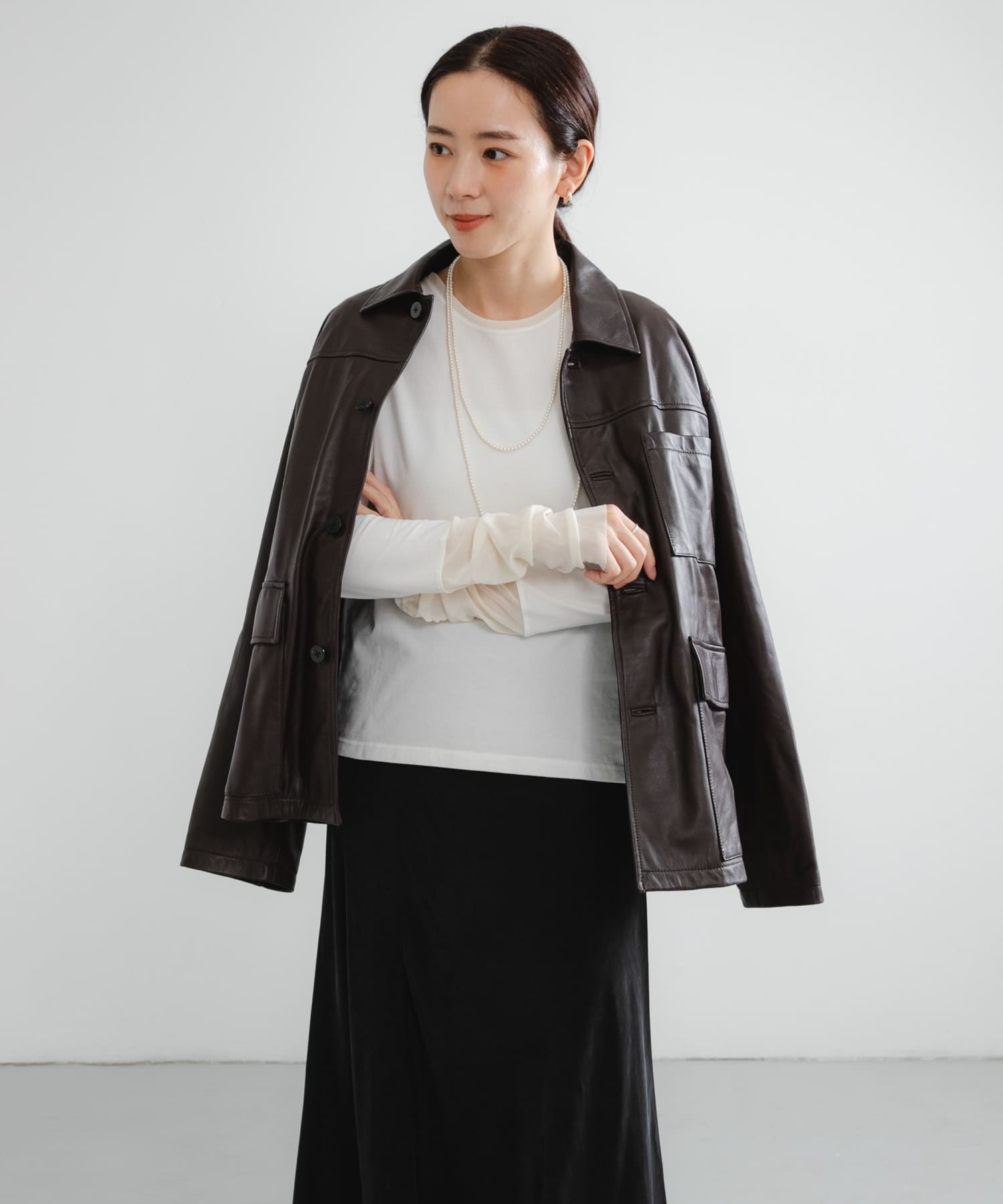 身長：162cm サイズ：FREE