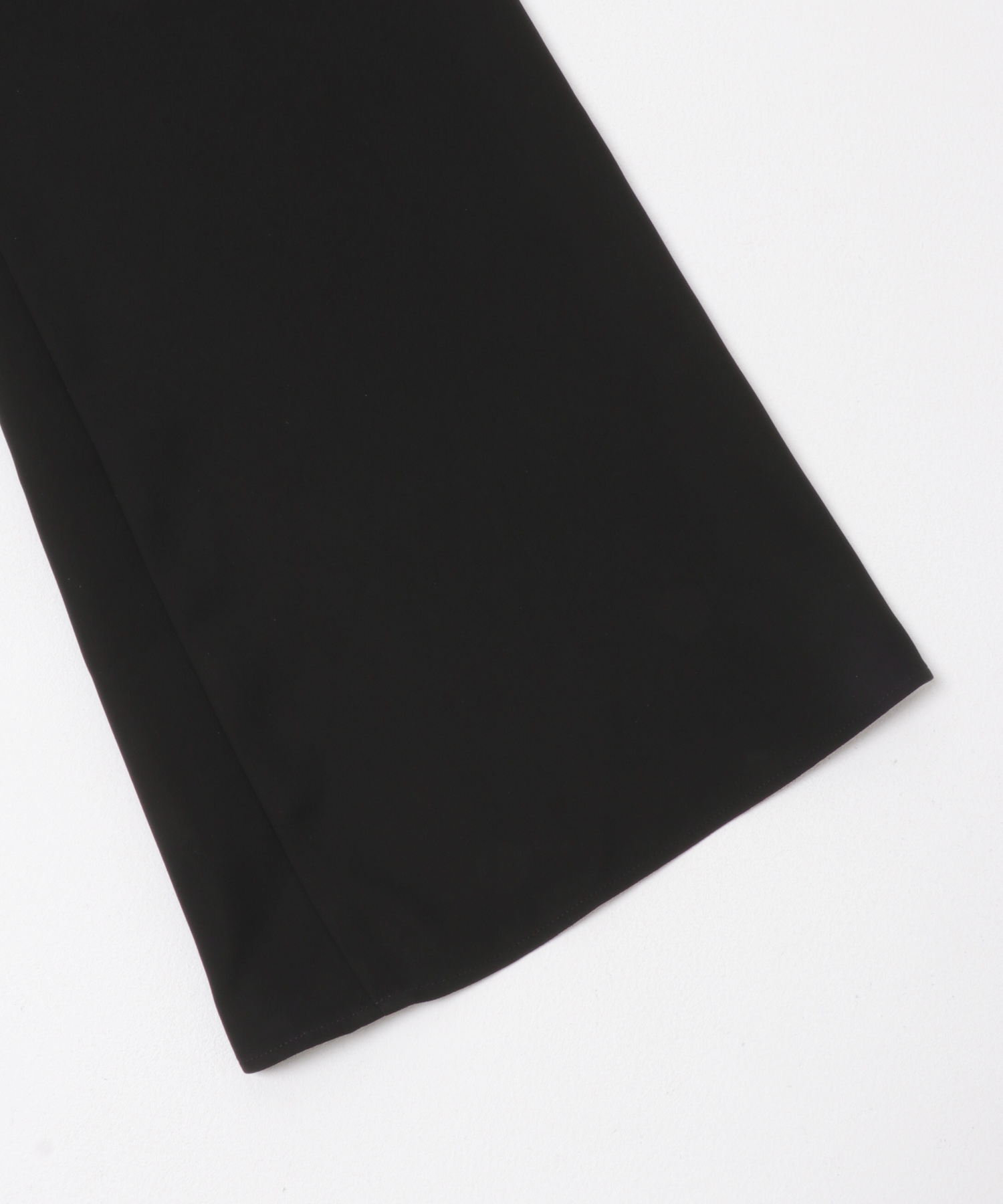ストレッチフレアイージーパンツ BLACK 36