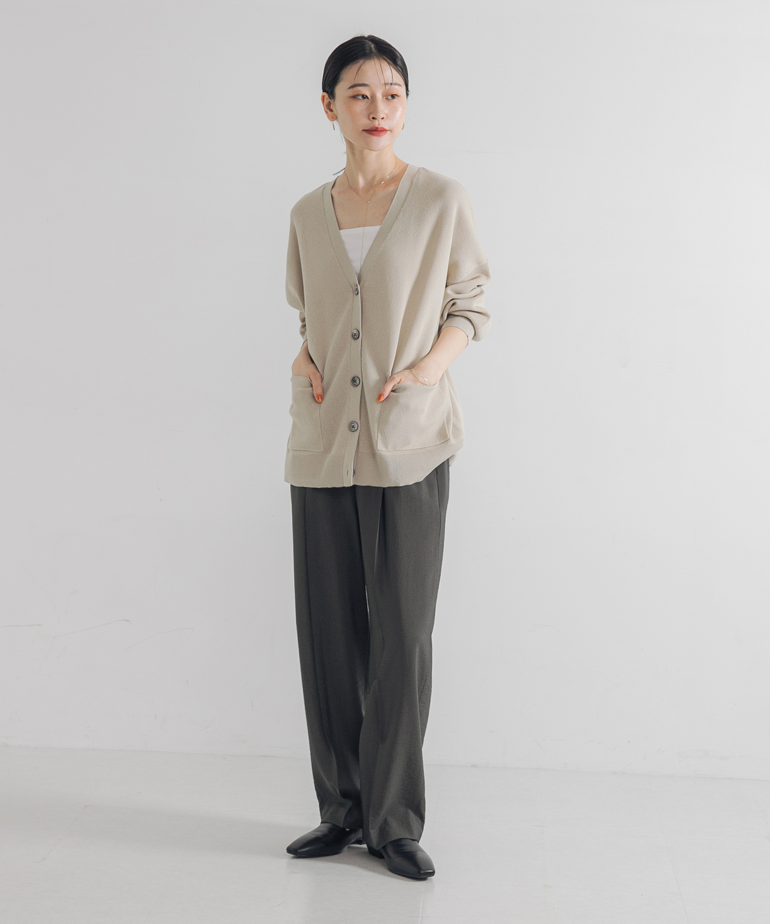 身長：170cm サイズ：38