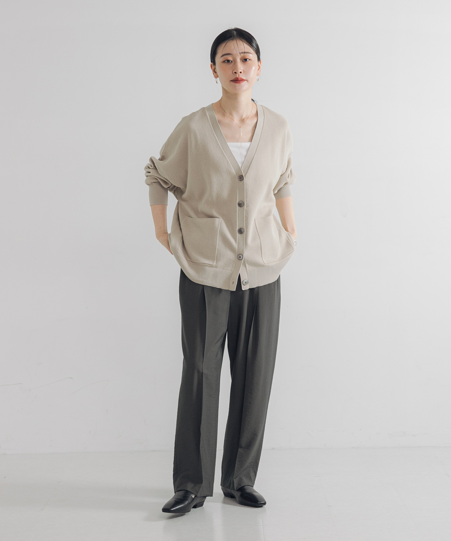身長：170cm サイズ：38