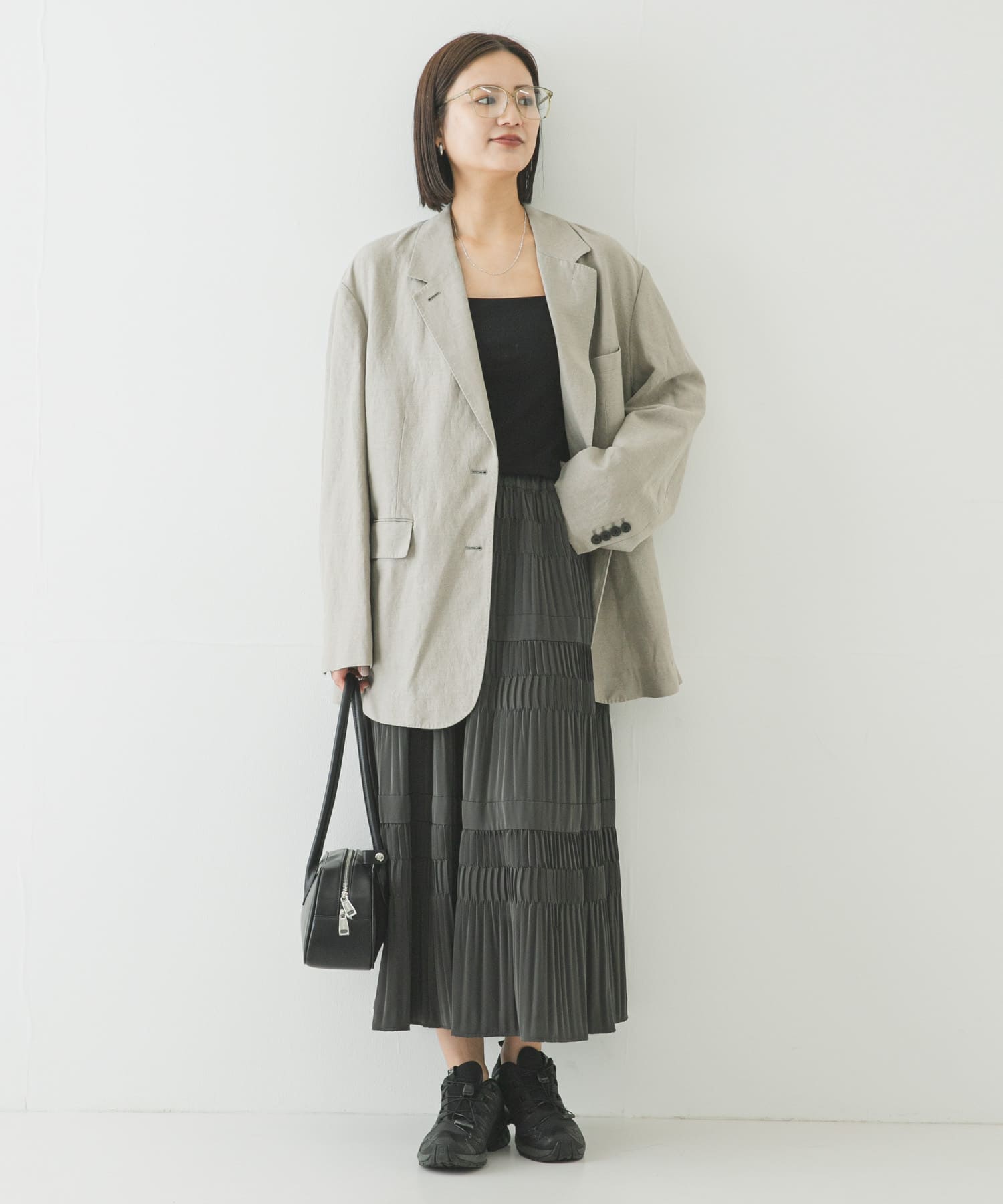 身長：163cm サイズ：Free