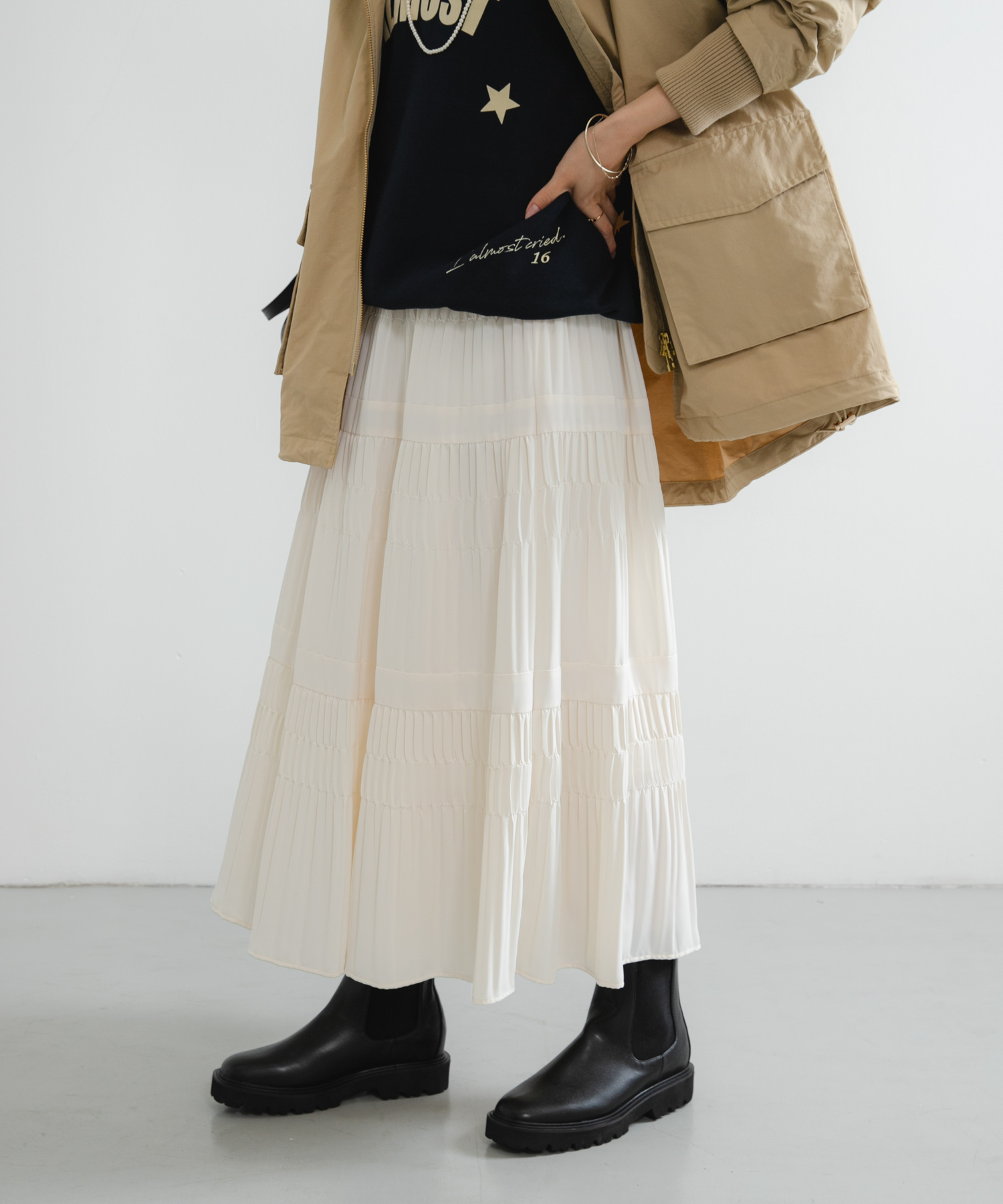 身長：162cm サイズ：FREE