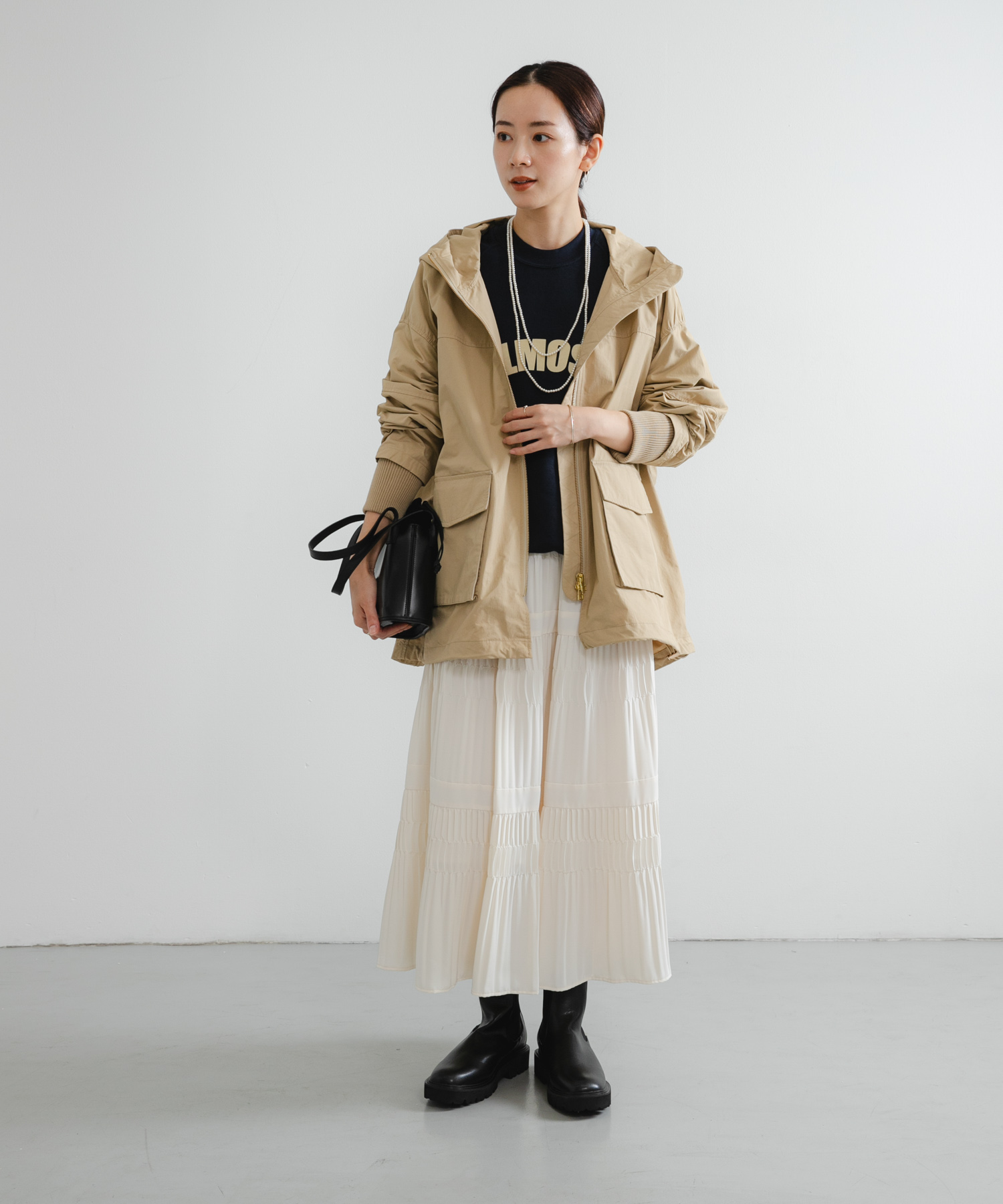 身長：162cm サイズ：FREE