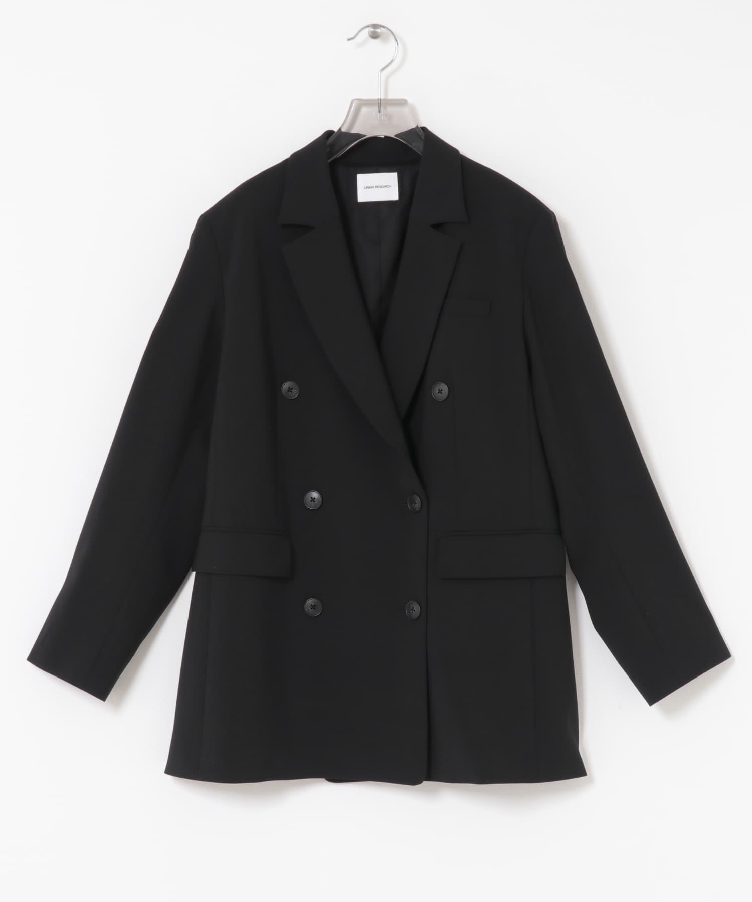 ウールブレンドテーラードジャケット BLACK 36