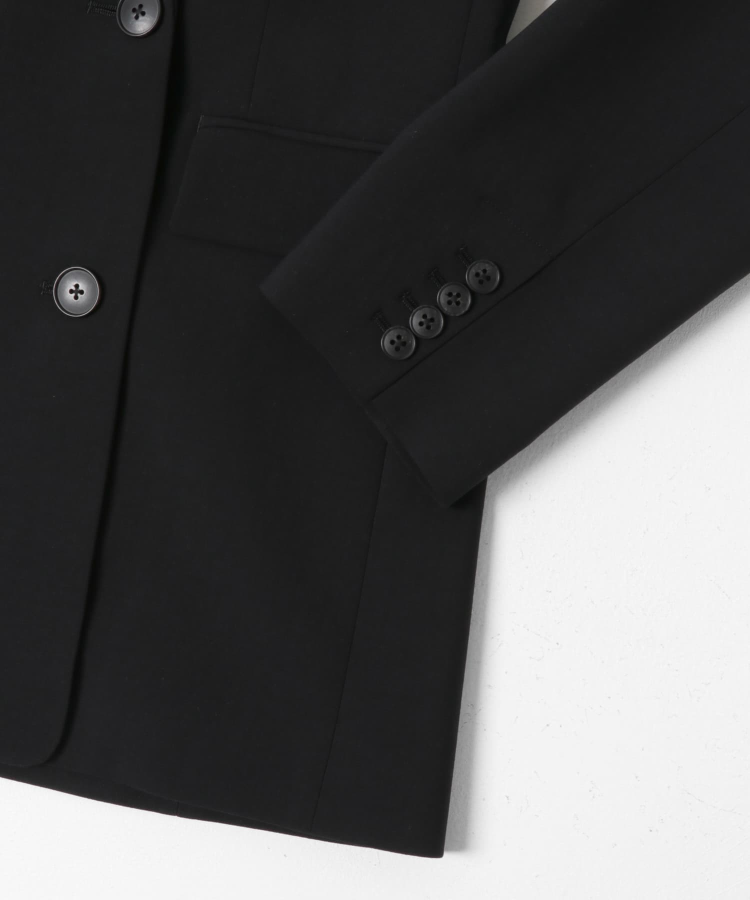 ウールブレンドテーラードジャケット BLACK 36