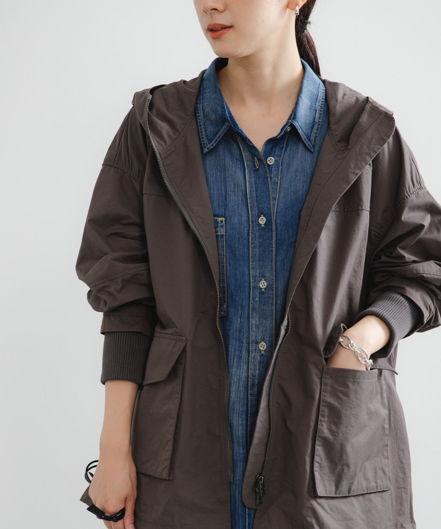 身長：162cm サイズ：FREE