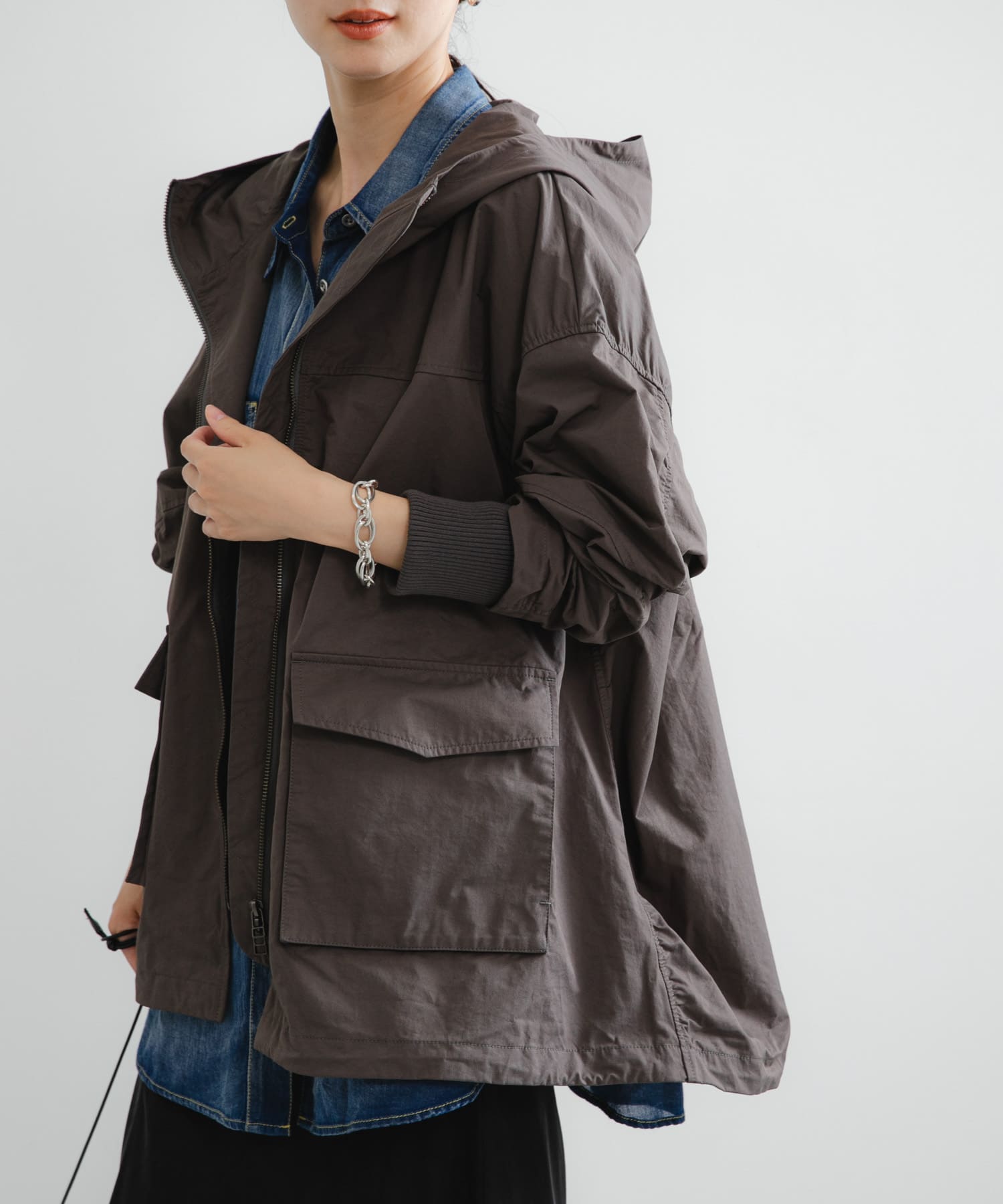 身長：162cm サイズ：FREE