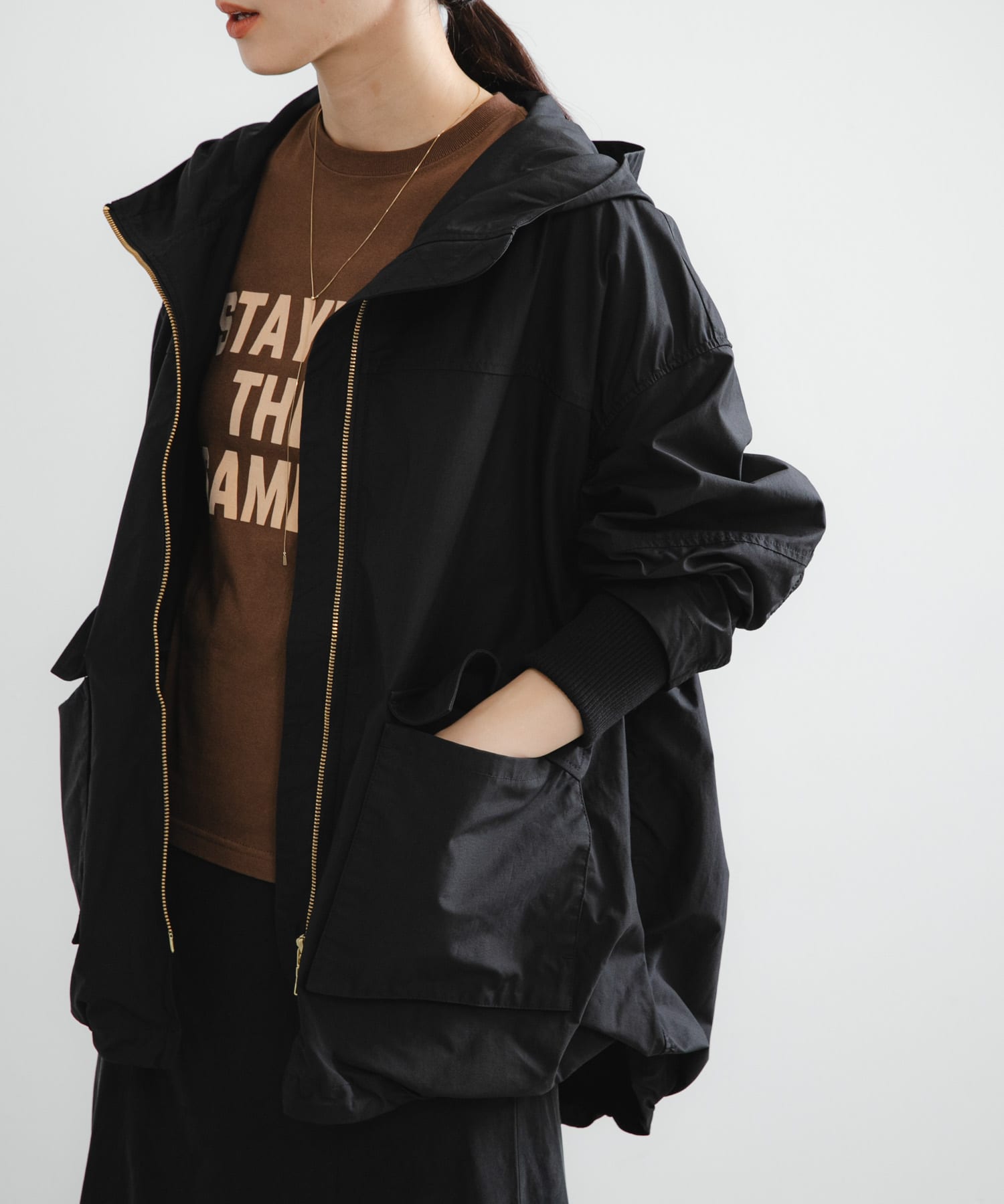 身長：162cm サイズ：FREE