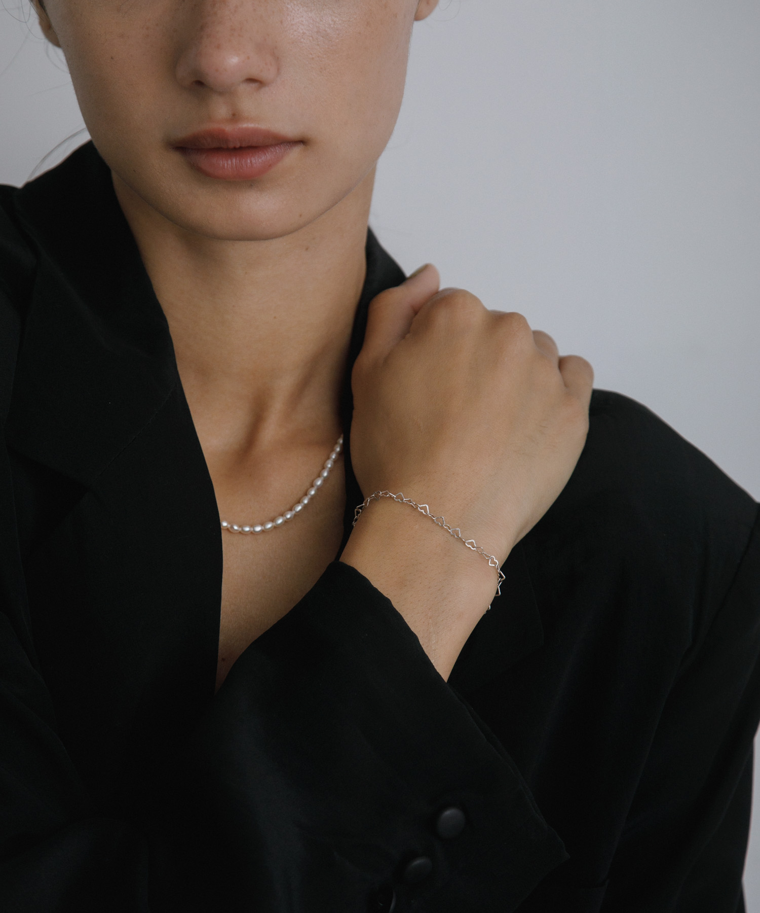 decor『デコール』　Heartchain Bracelet