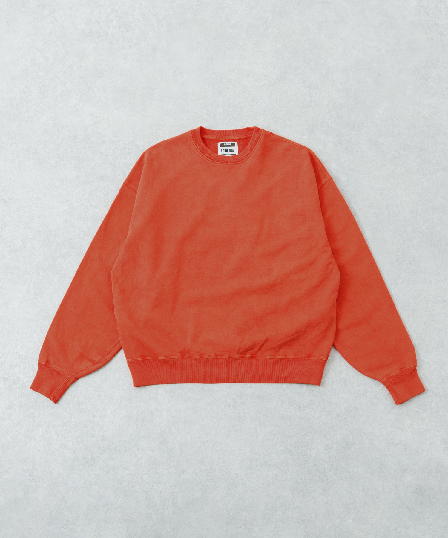 LOGIC ONE PIGMENT SWEAT ORANGE M
