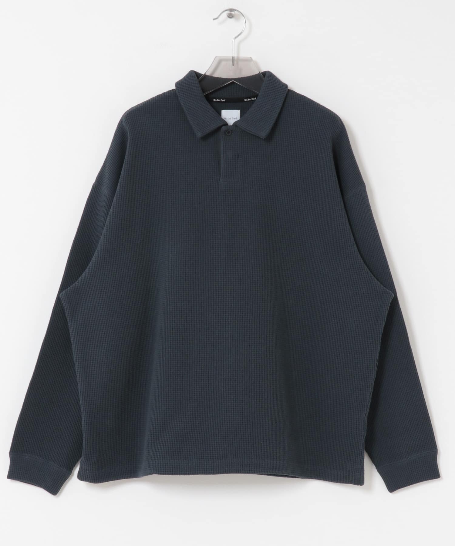 UR TECH』Wide Dad Dad TECH ポロプルオーバー(1 CHARCOAL): トップス