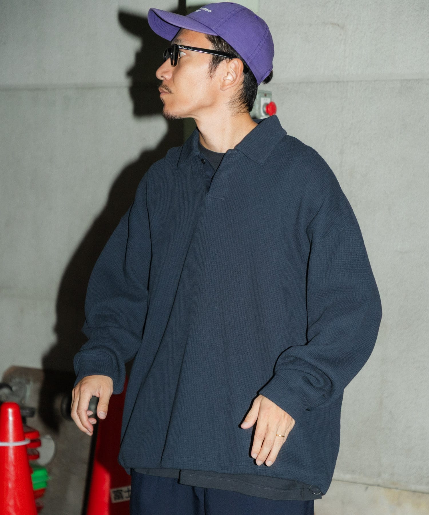 『UR TECH』Wide Dad　Dad TECH ポロプルオーバー