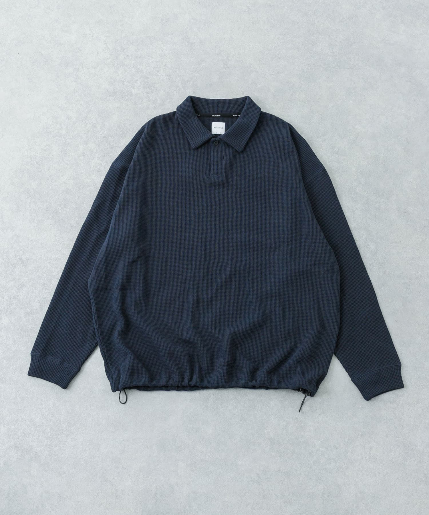 『UR TECH』Wide Dad　Dad TECH ポロプルオーバー D.NAVY 1