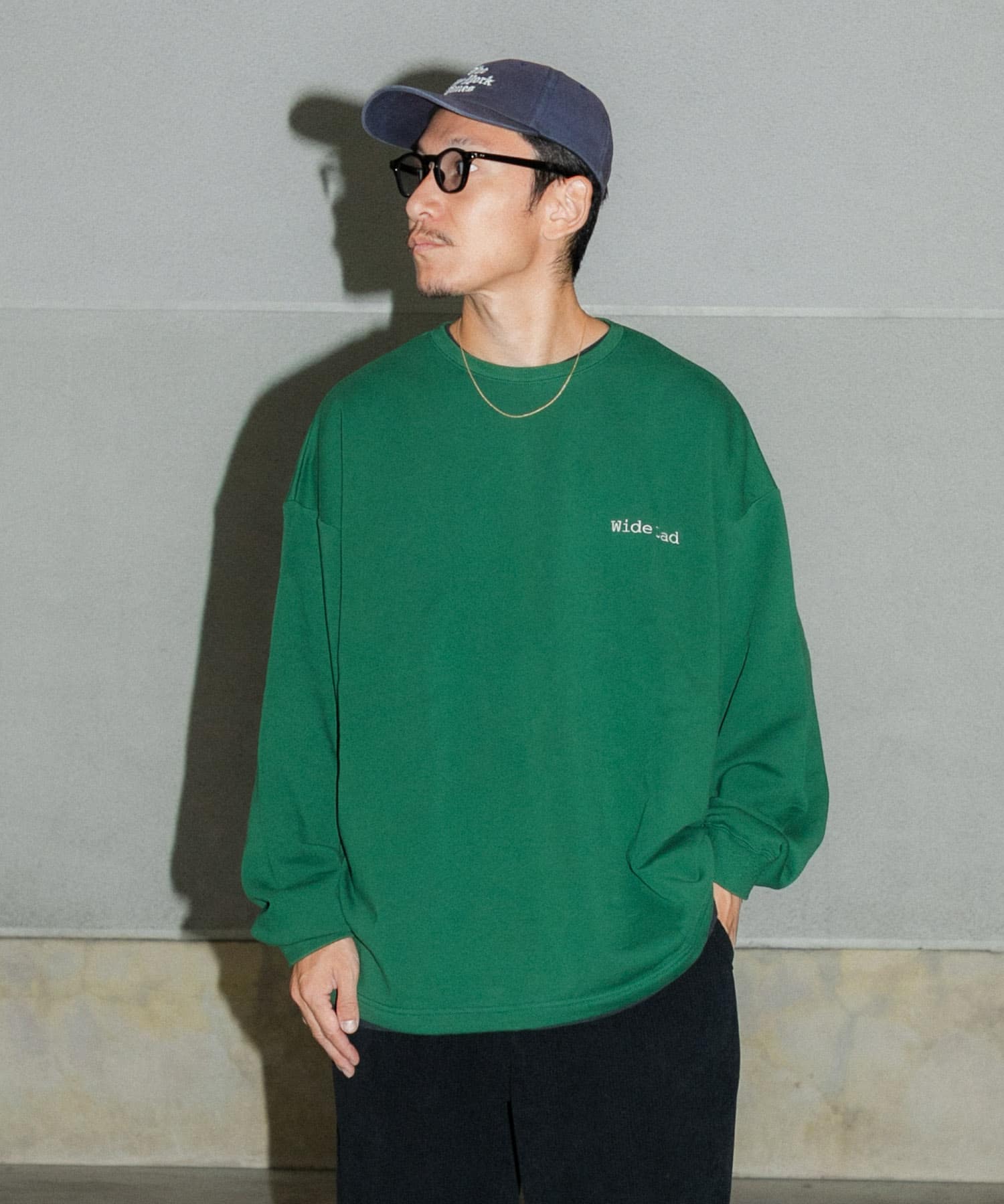 Wide Dad×GREENROOM　SWEAT