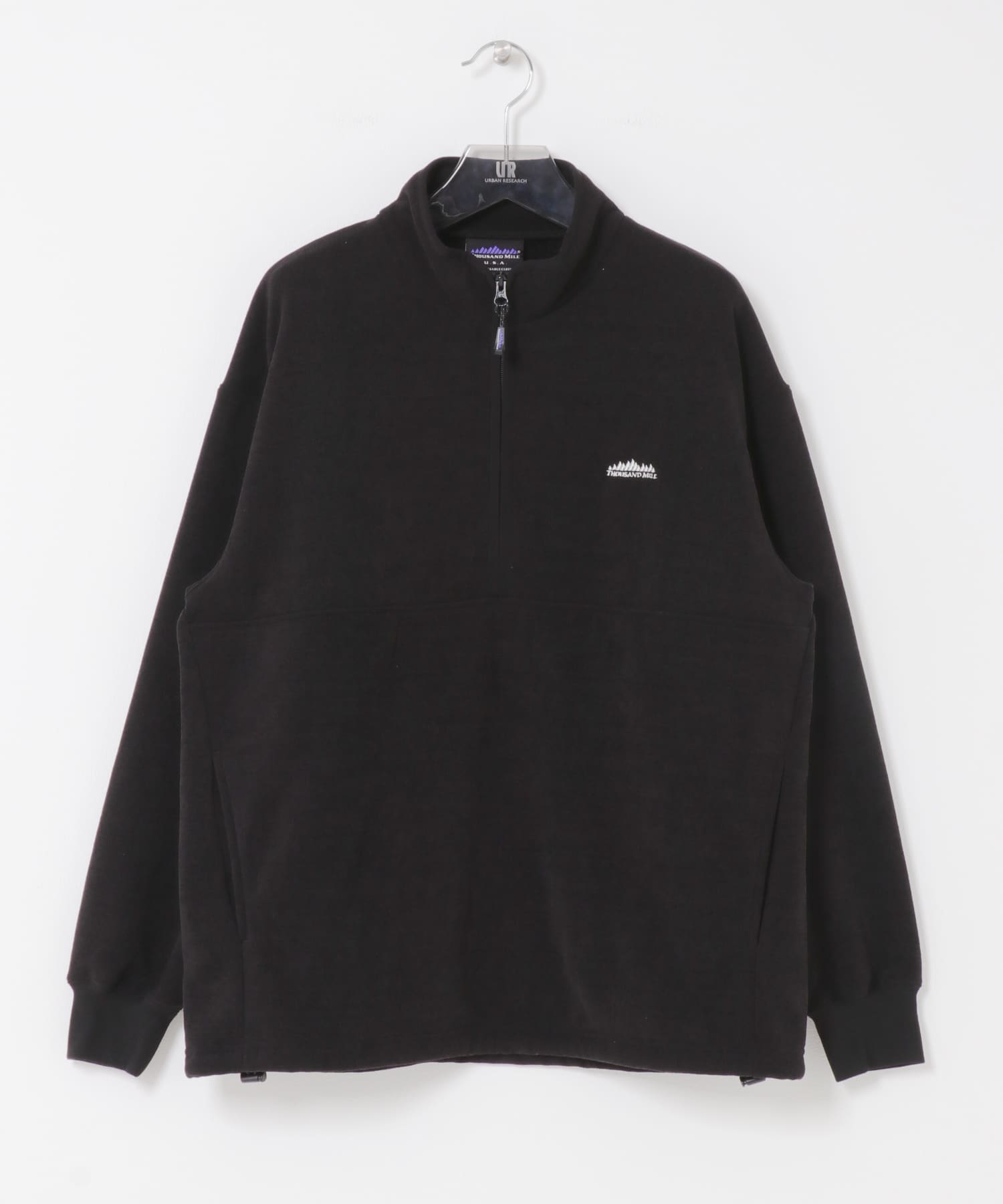 別注』THOUSAND MILE×URBAN RESEARCH ニットフリースハーフジッププル