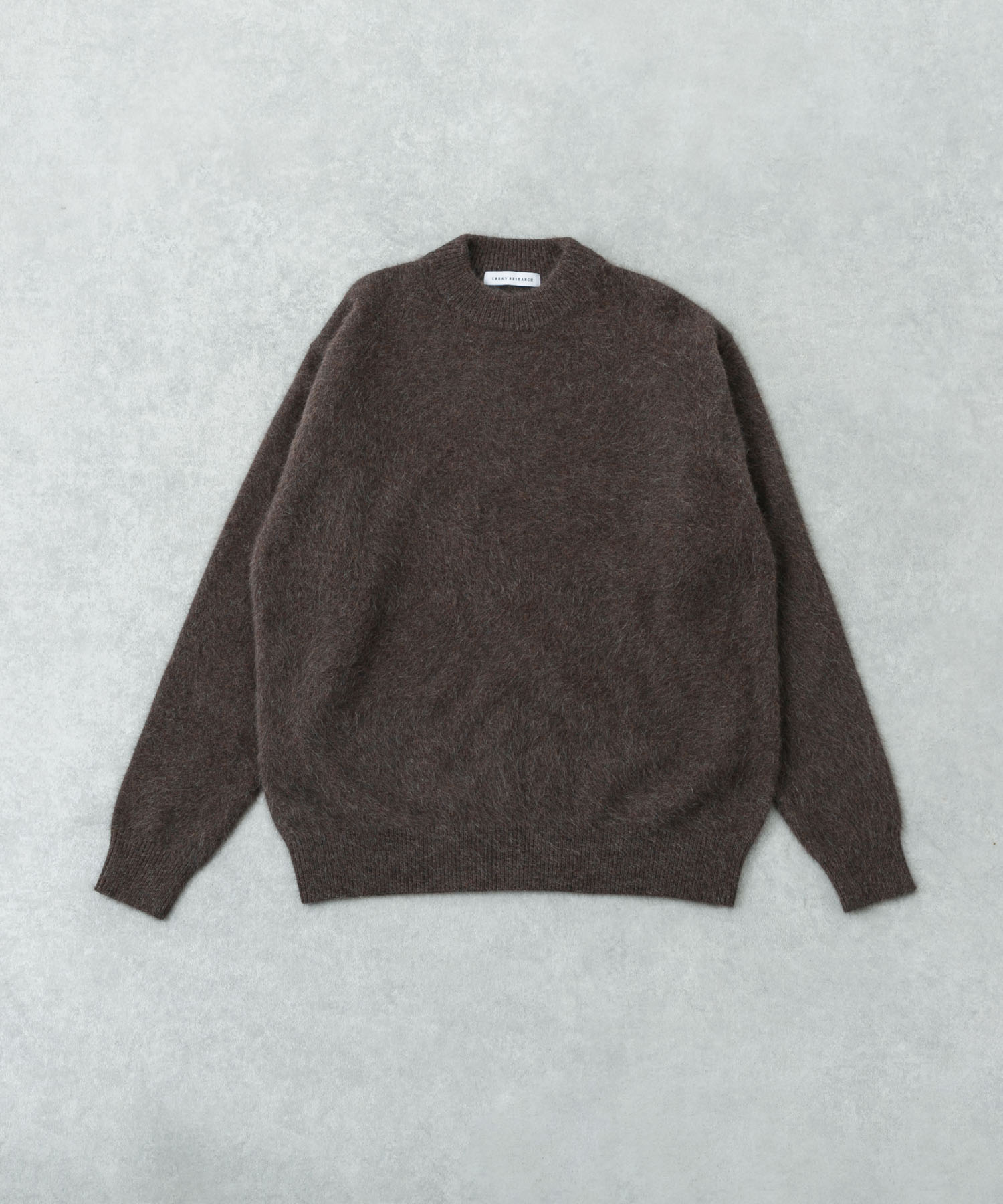 FOX CASHMERE CREW-NECK KNIT