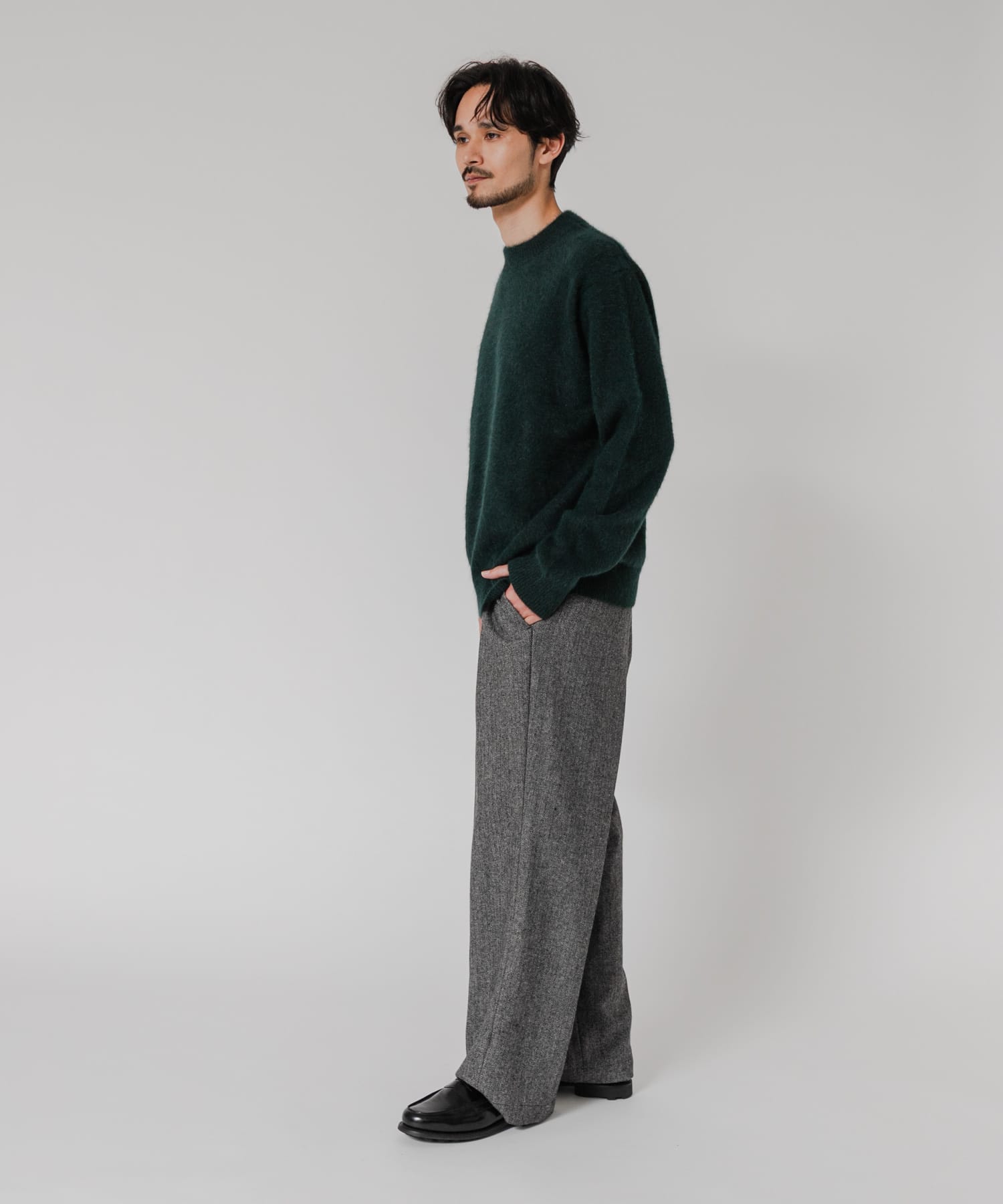 FOX CASHMERE CREW-NECK KNIT(M GRAY): トップス｜URBAN RESEARCH公式