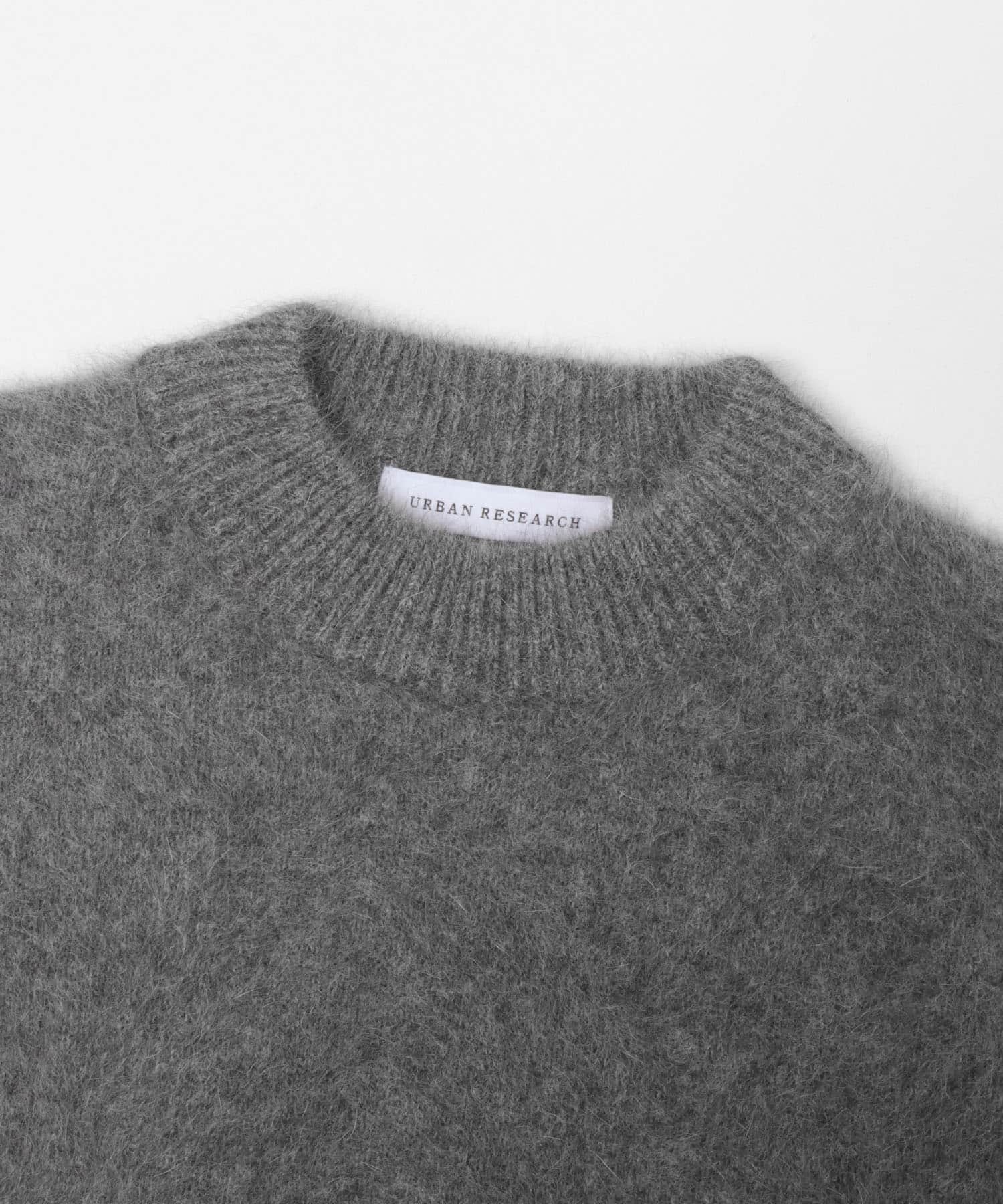 FOX CASHMERE CREW-NECK KNIT(M GRAY): トップス｜URBAN RESEARCH公式
