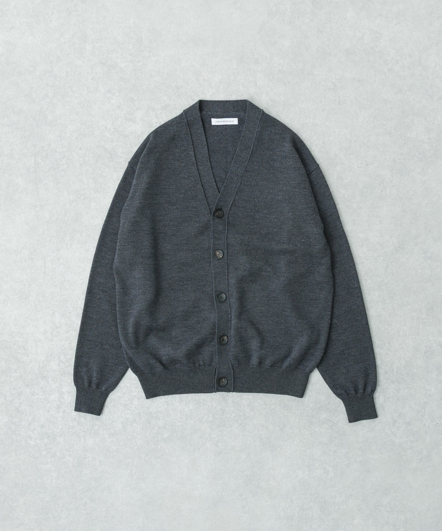 CASH FEEL W/MID CARDIGAN