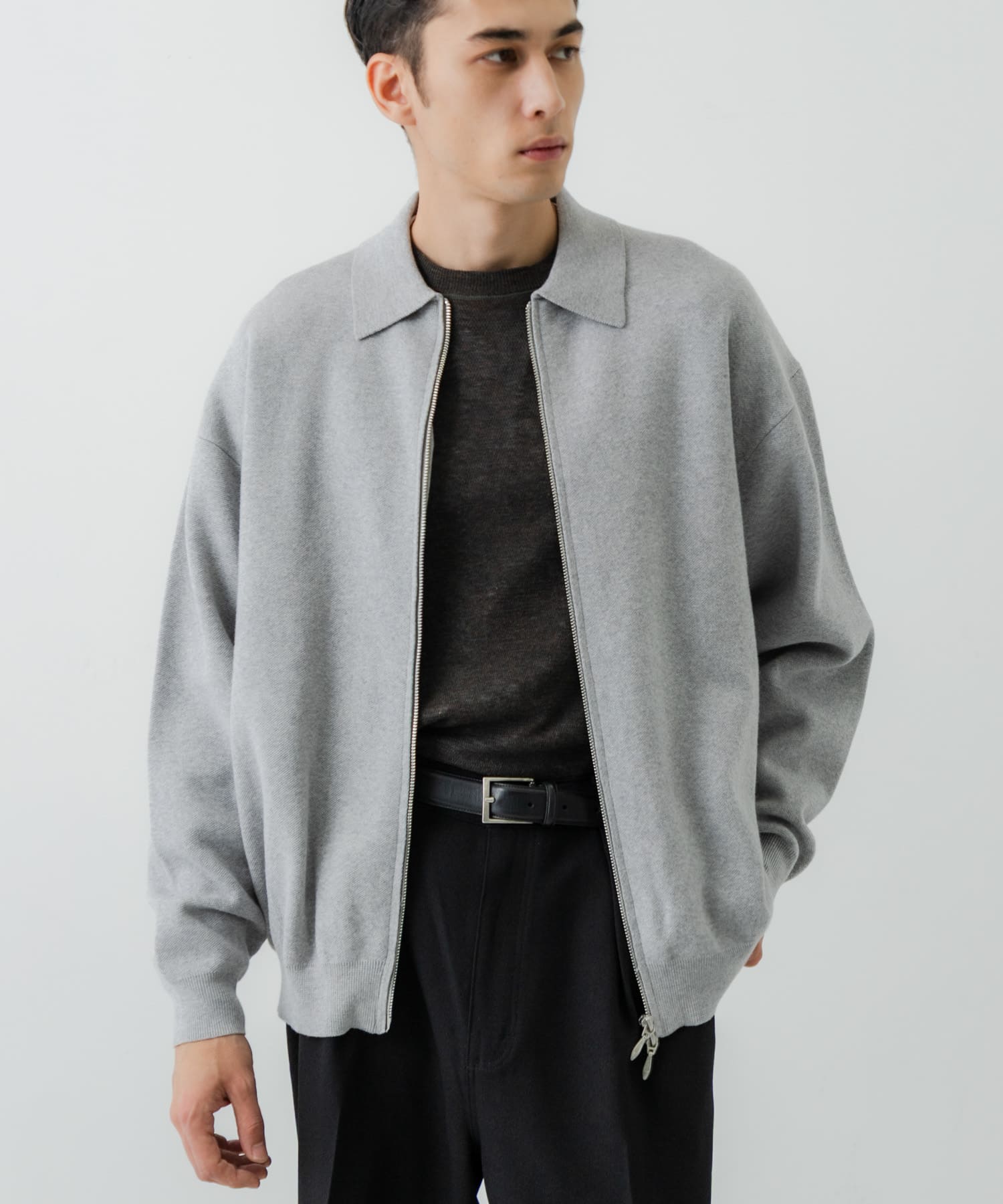 綿カシミヤZIPカーディガン(M BLACK): トップス｜URBAN RESEARCH公式