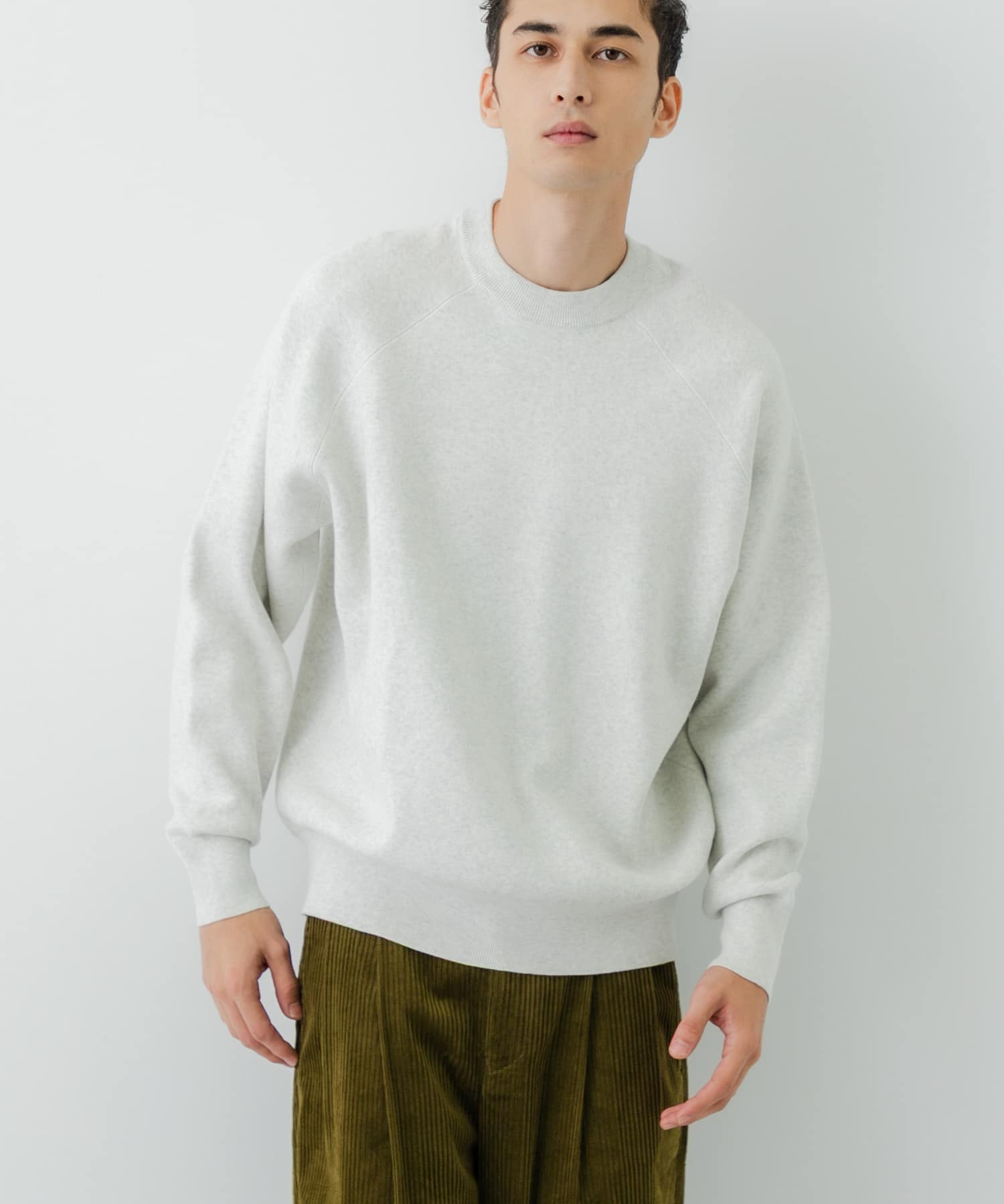 綿カシミヤスウェットニット(M GRAY): トップス｜URBAN RESEARCH公式