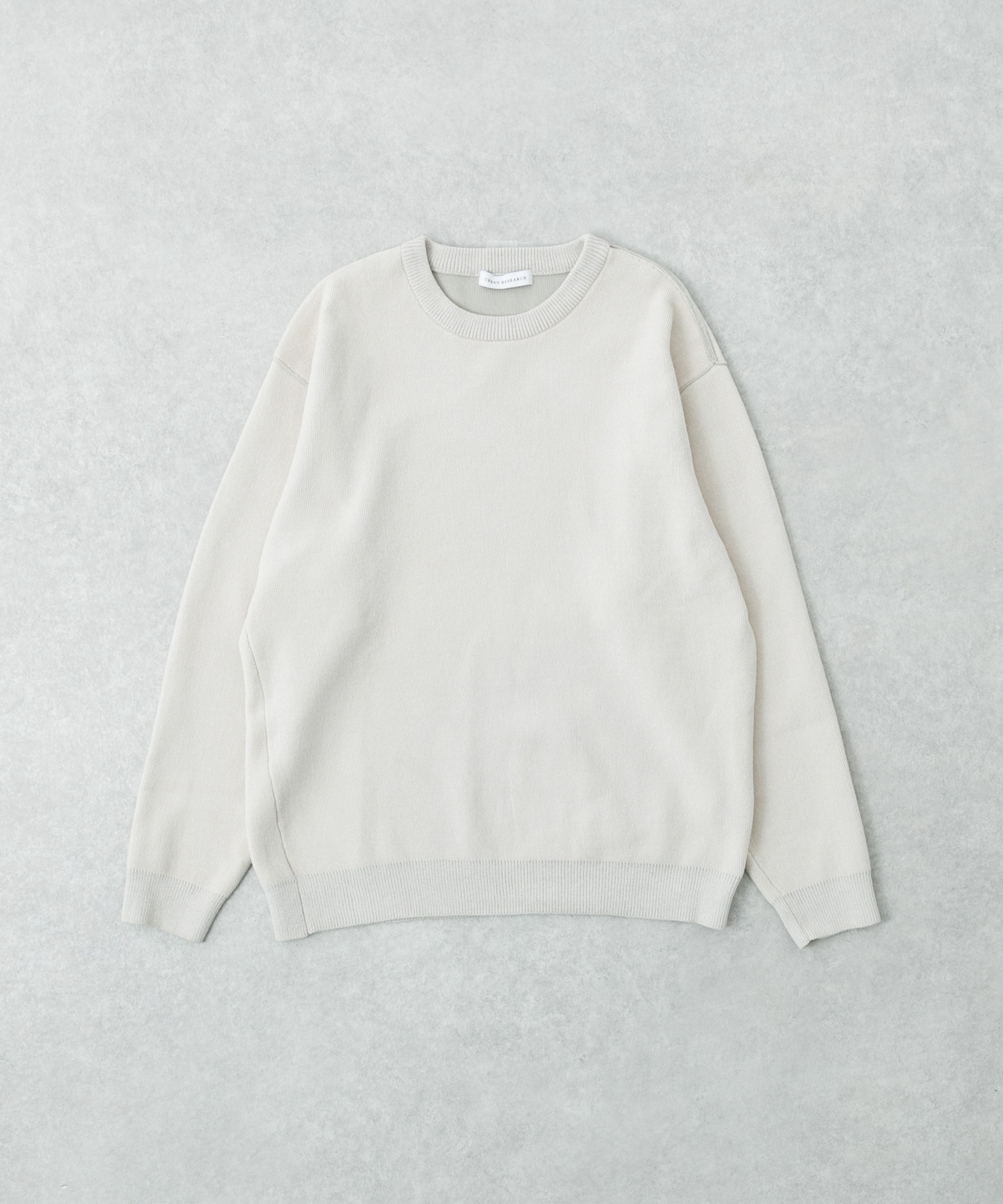 モールニットプルオーバー IVORY M
