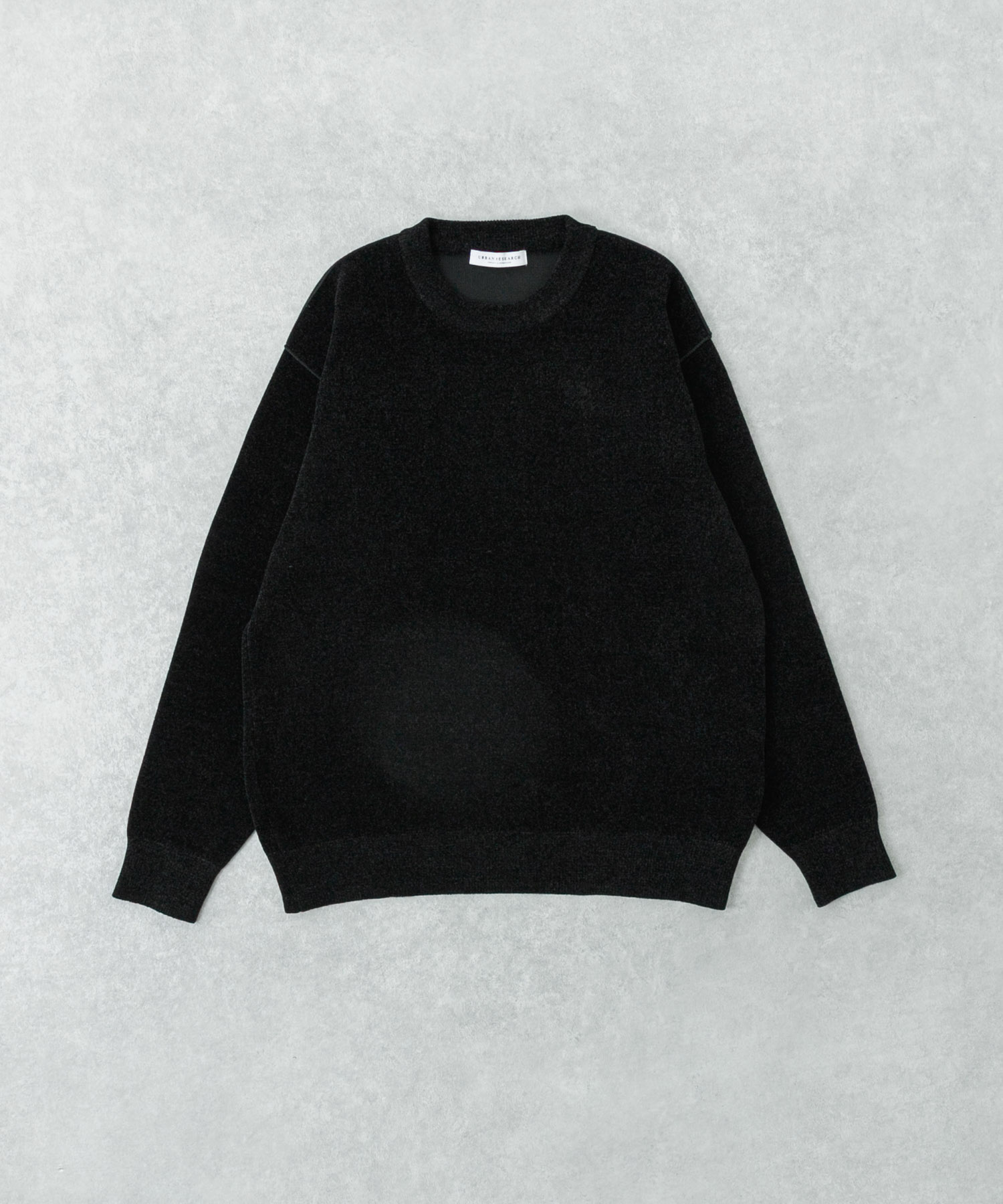 モールニットプルオーバー BLACK M