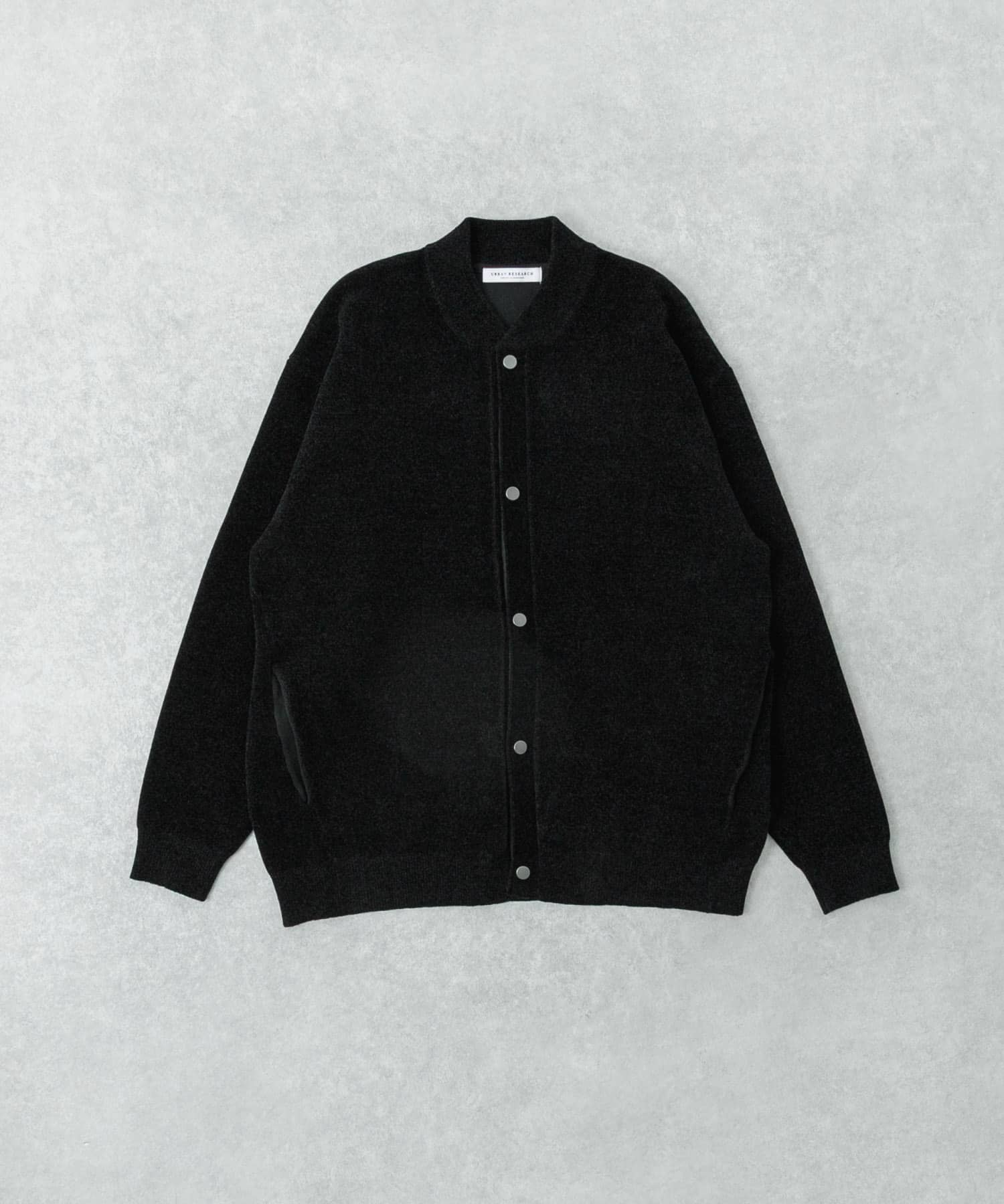 モールニットカーディガン BLACK L