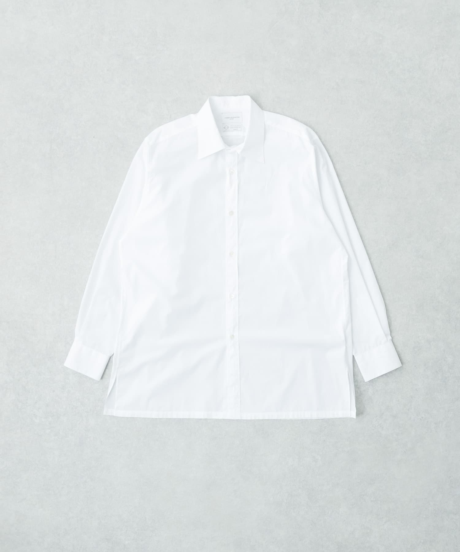 new basic　DJA SQUARE CUT SHIRT WHITE M