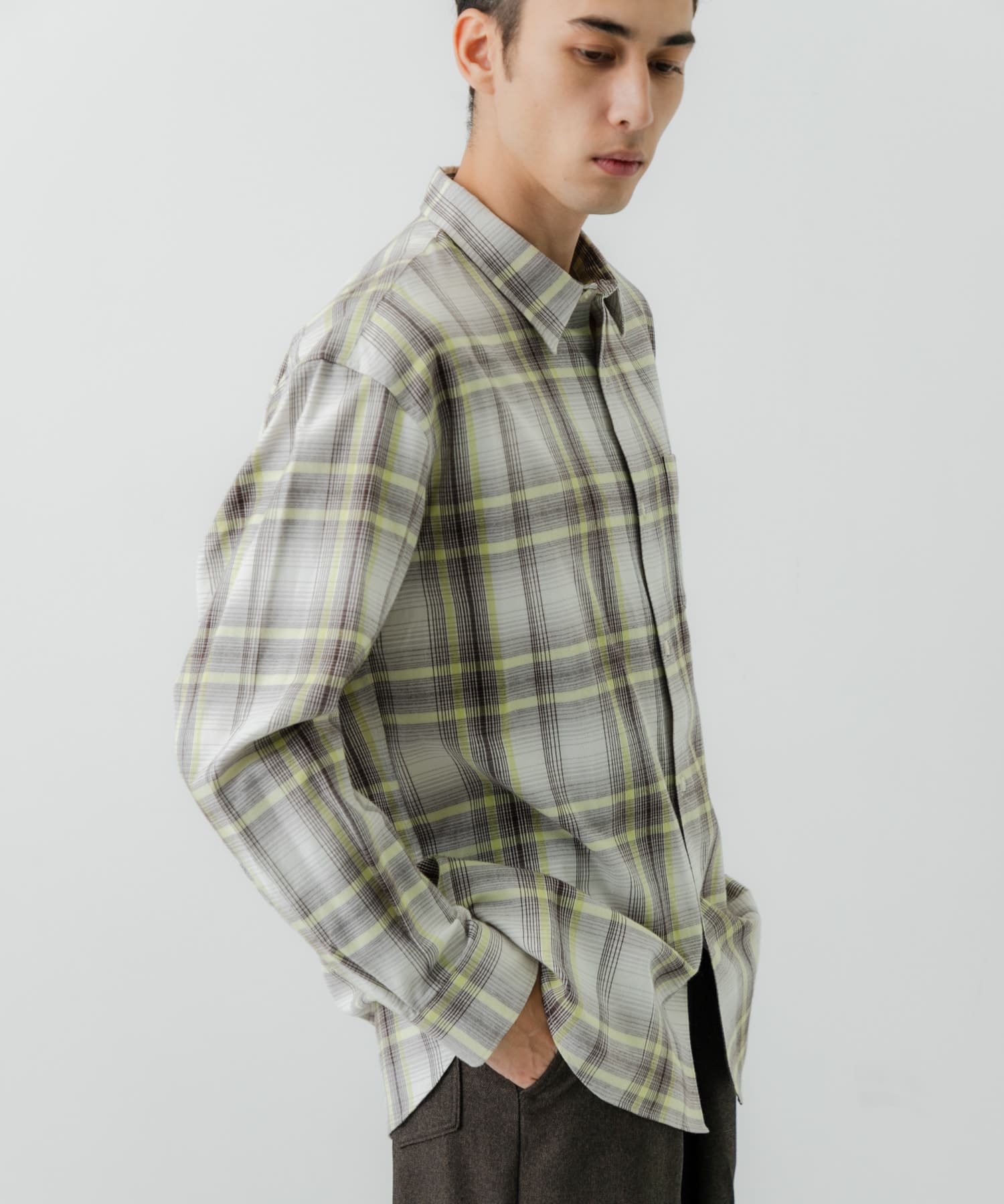 身長：181cm サイズ：L