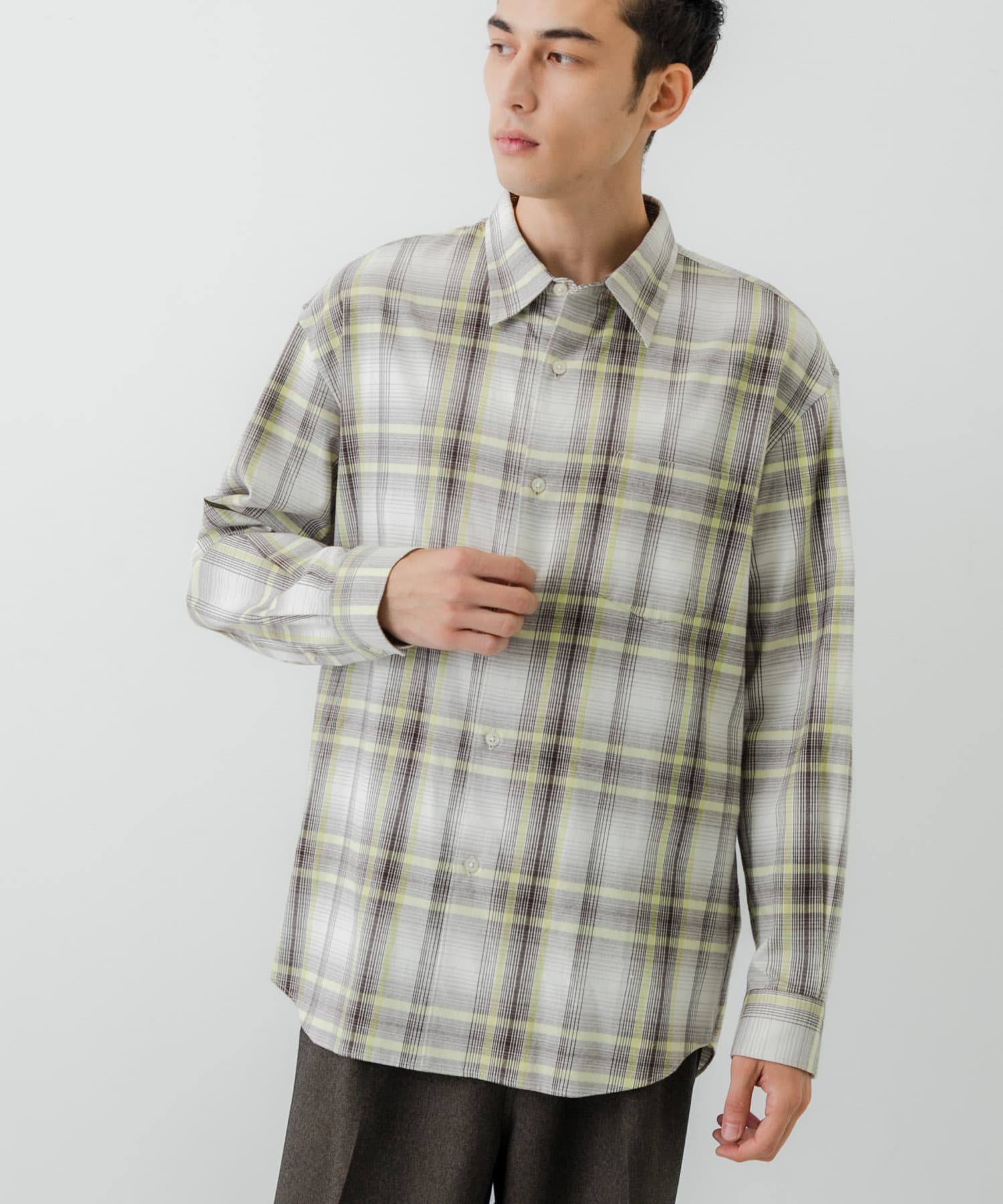 身長：181cm サイズ：L