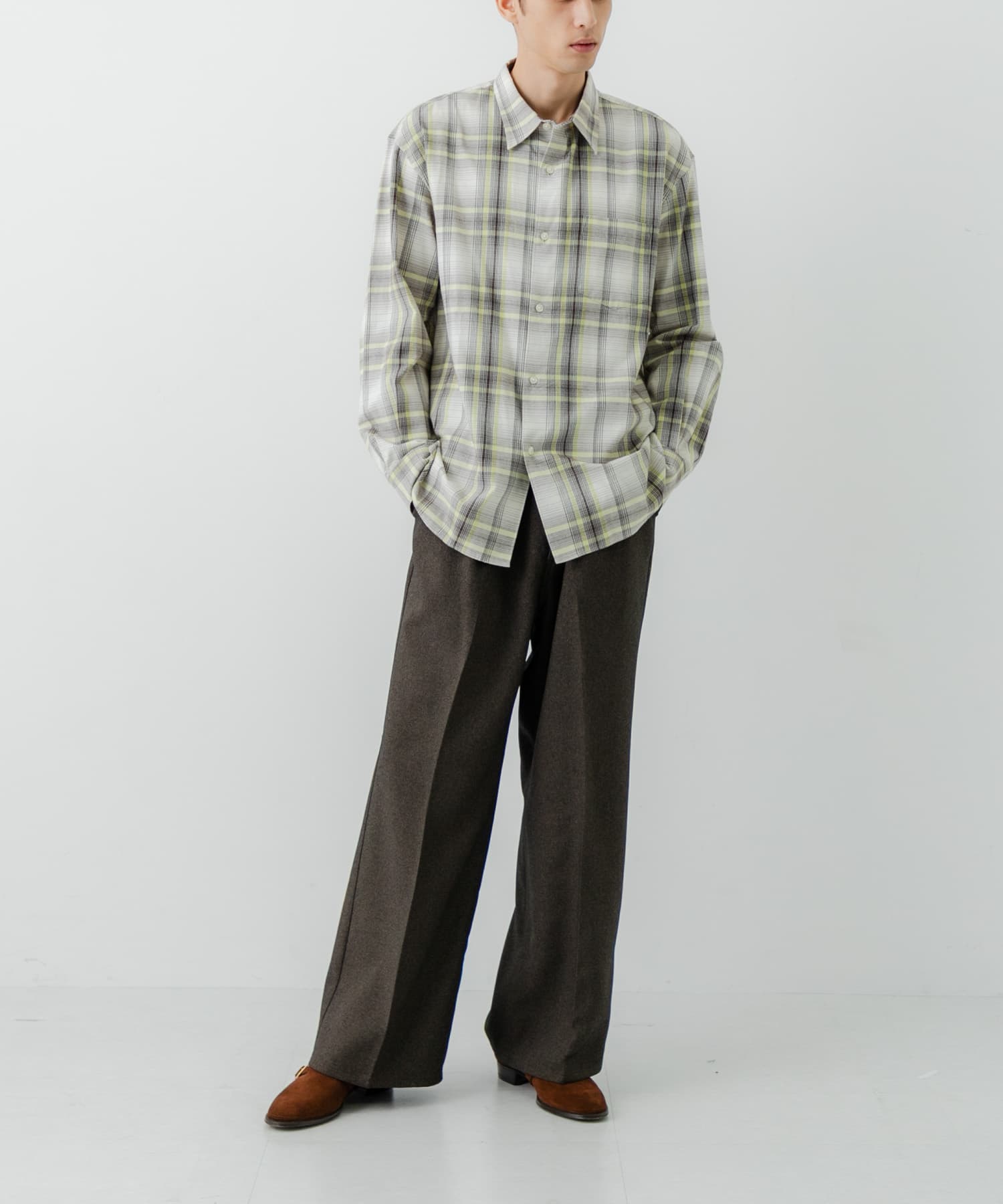 身長：181cm サイズ：L