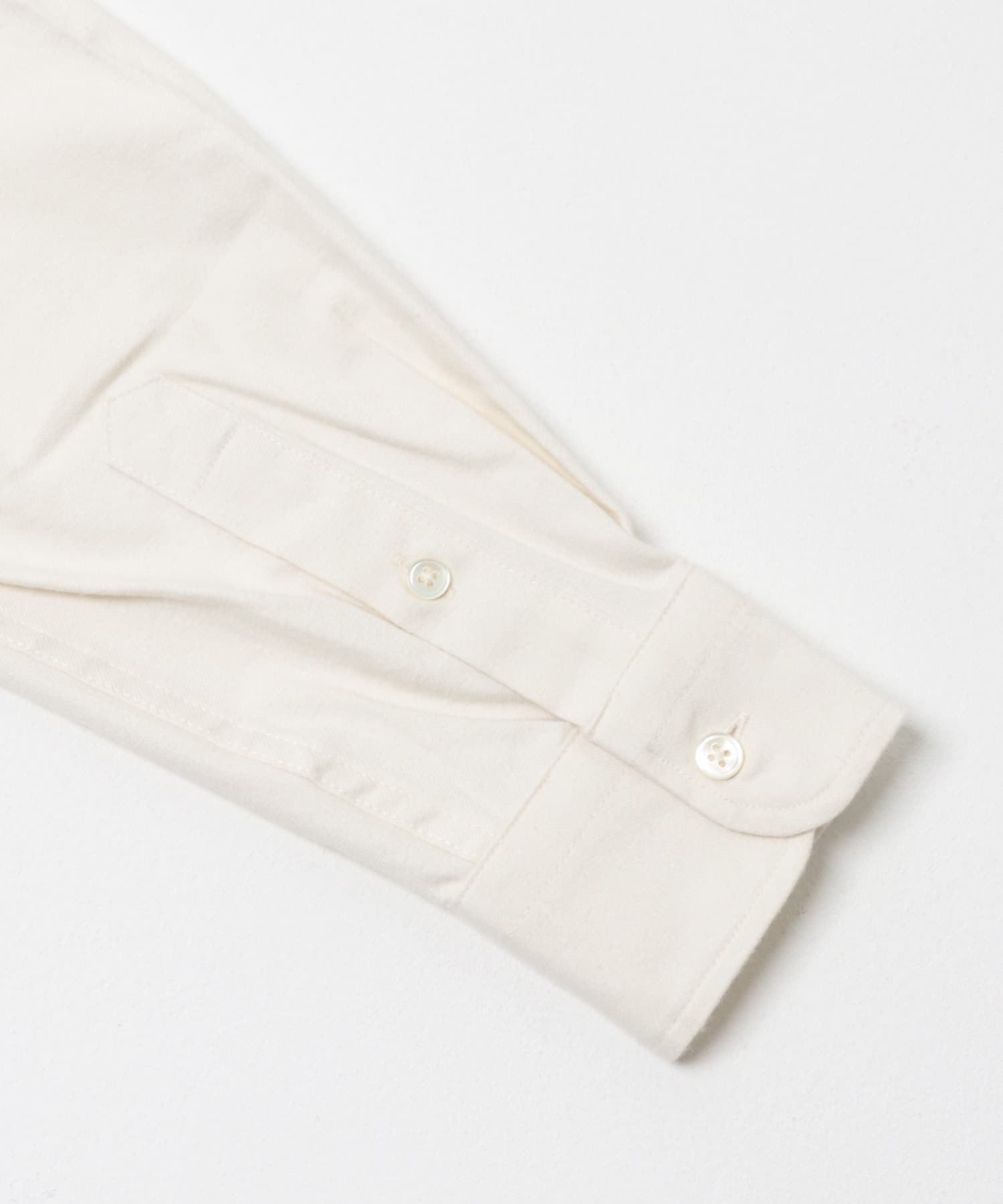 『UR TECH』Brushed Cotton Shirts OFF WHITE S