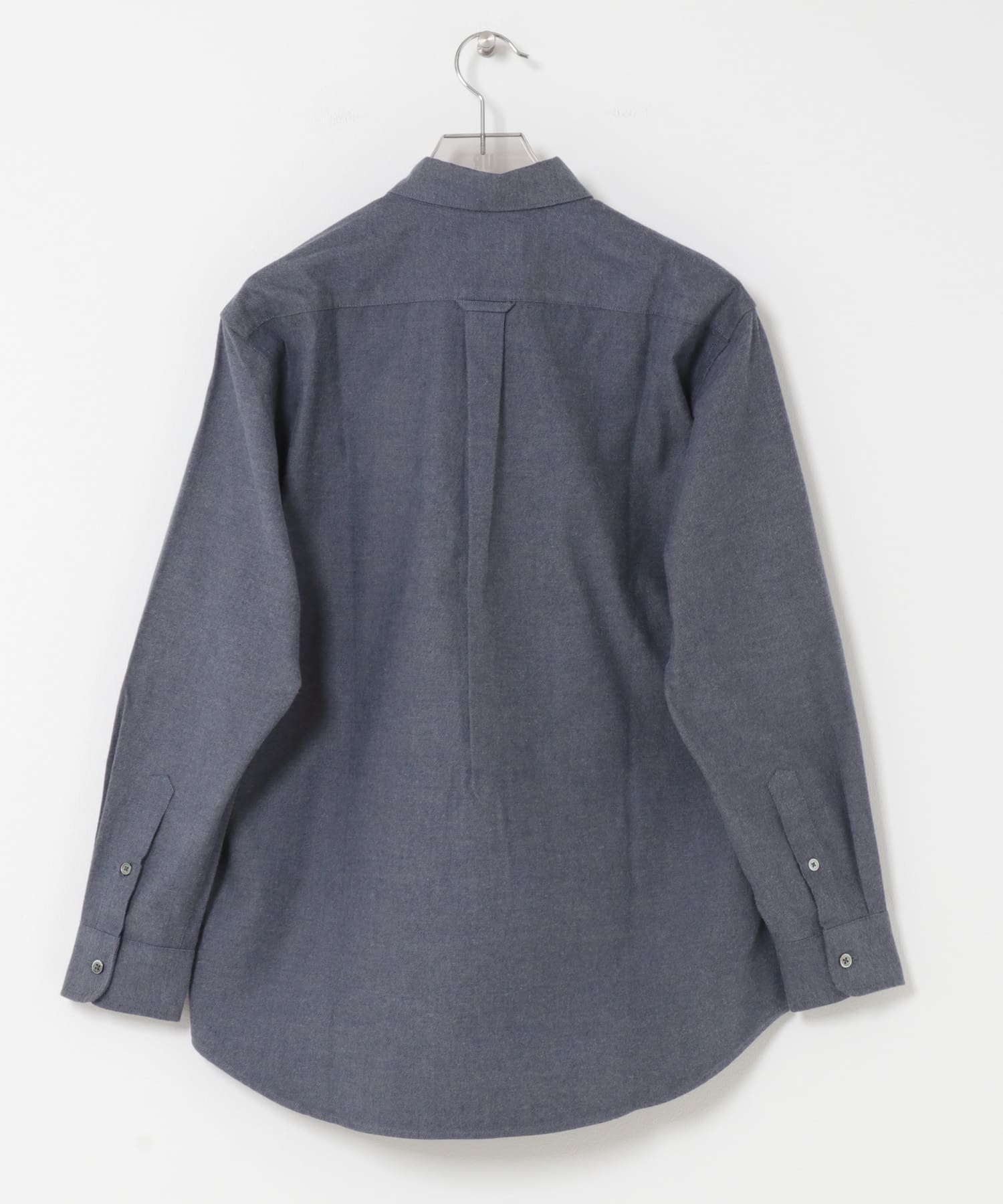 『UR TECH』Brushed Cotton Shirts NAVY S