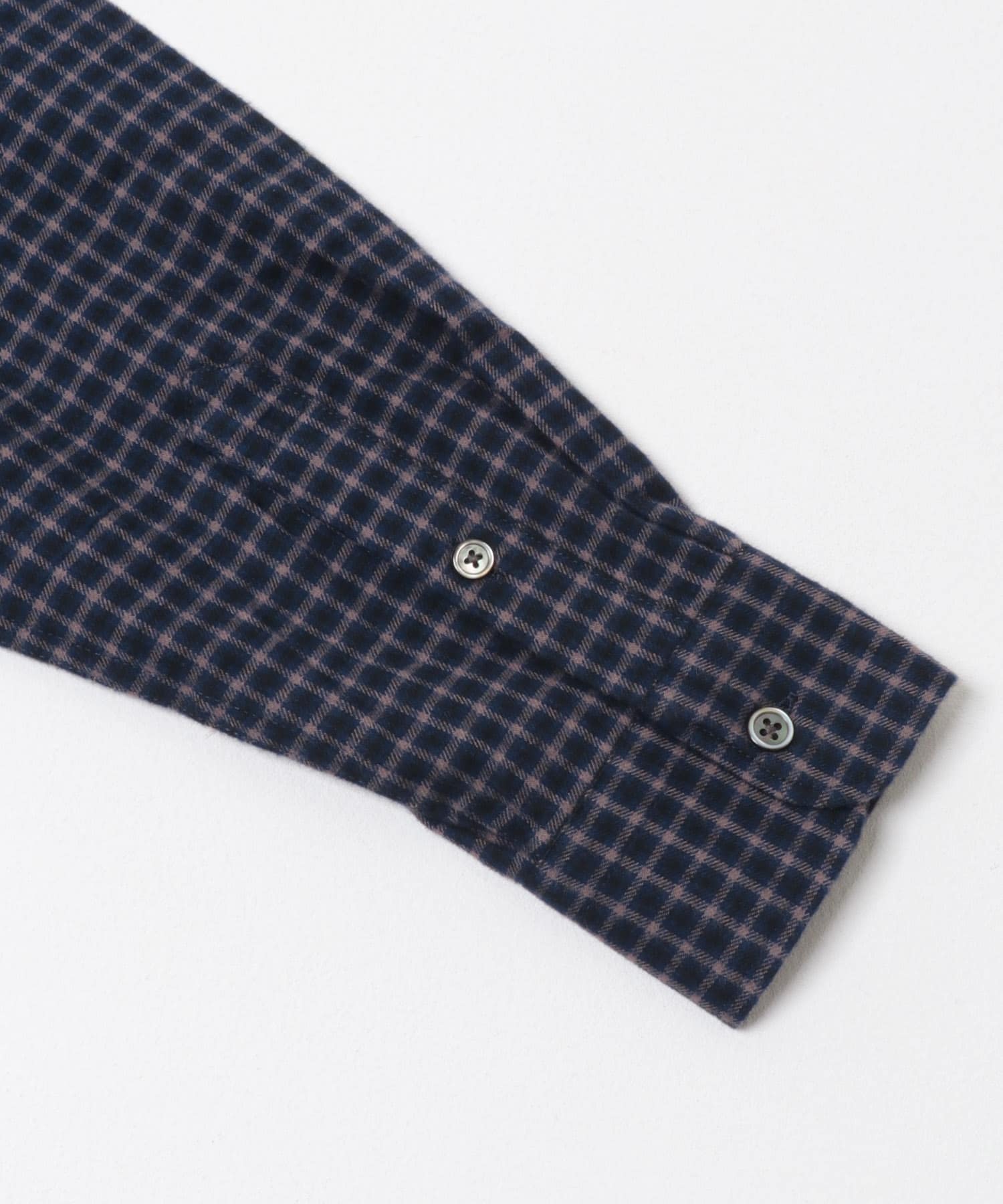 『UR TECH』Brushed Cotton Shirts D.BLUE S
