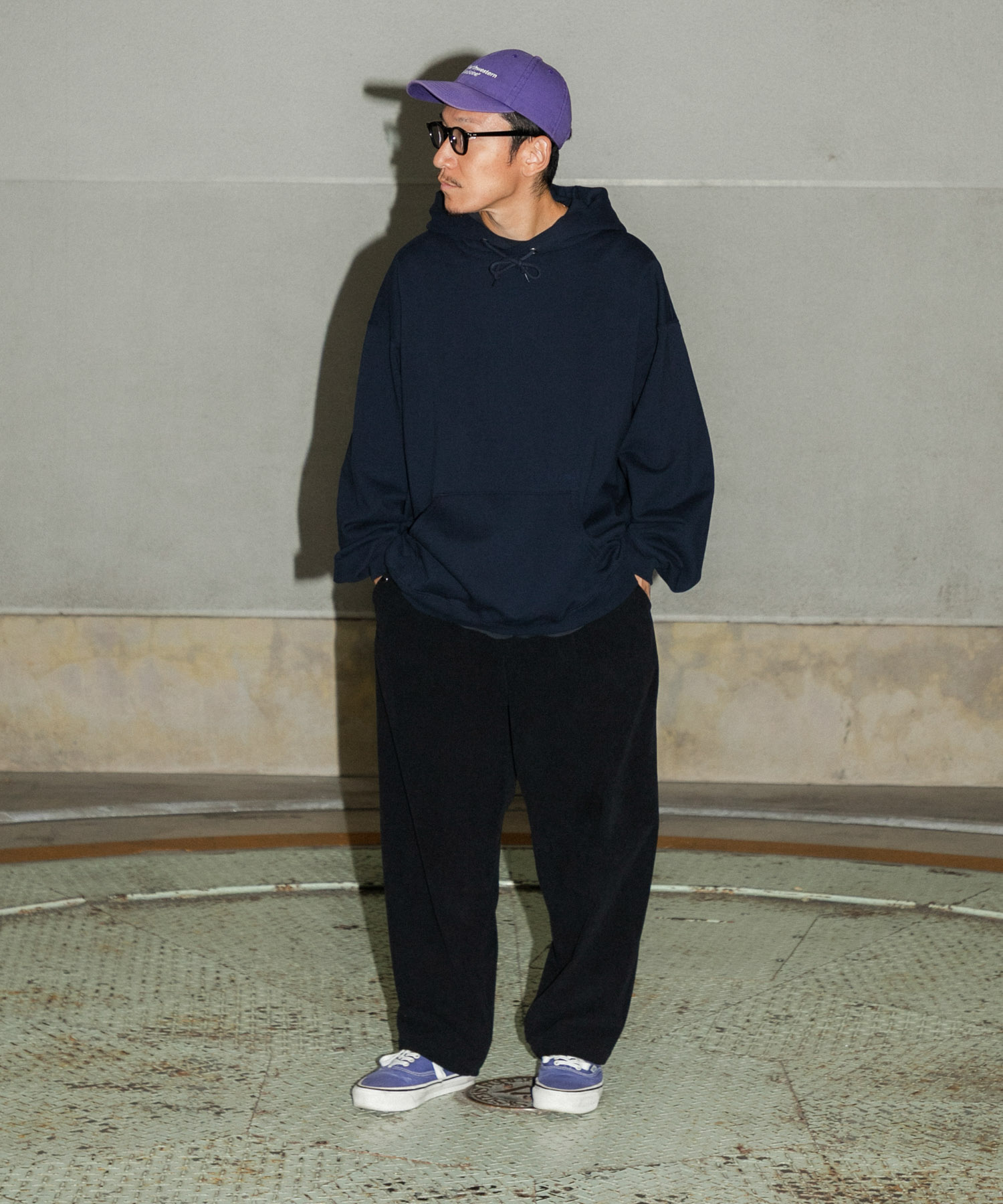 Dad EASY CORDUROY WIDE PANTS