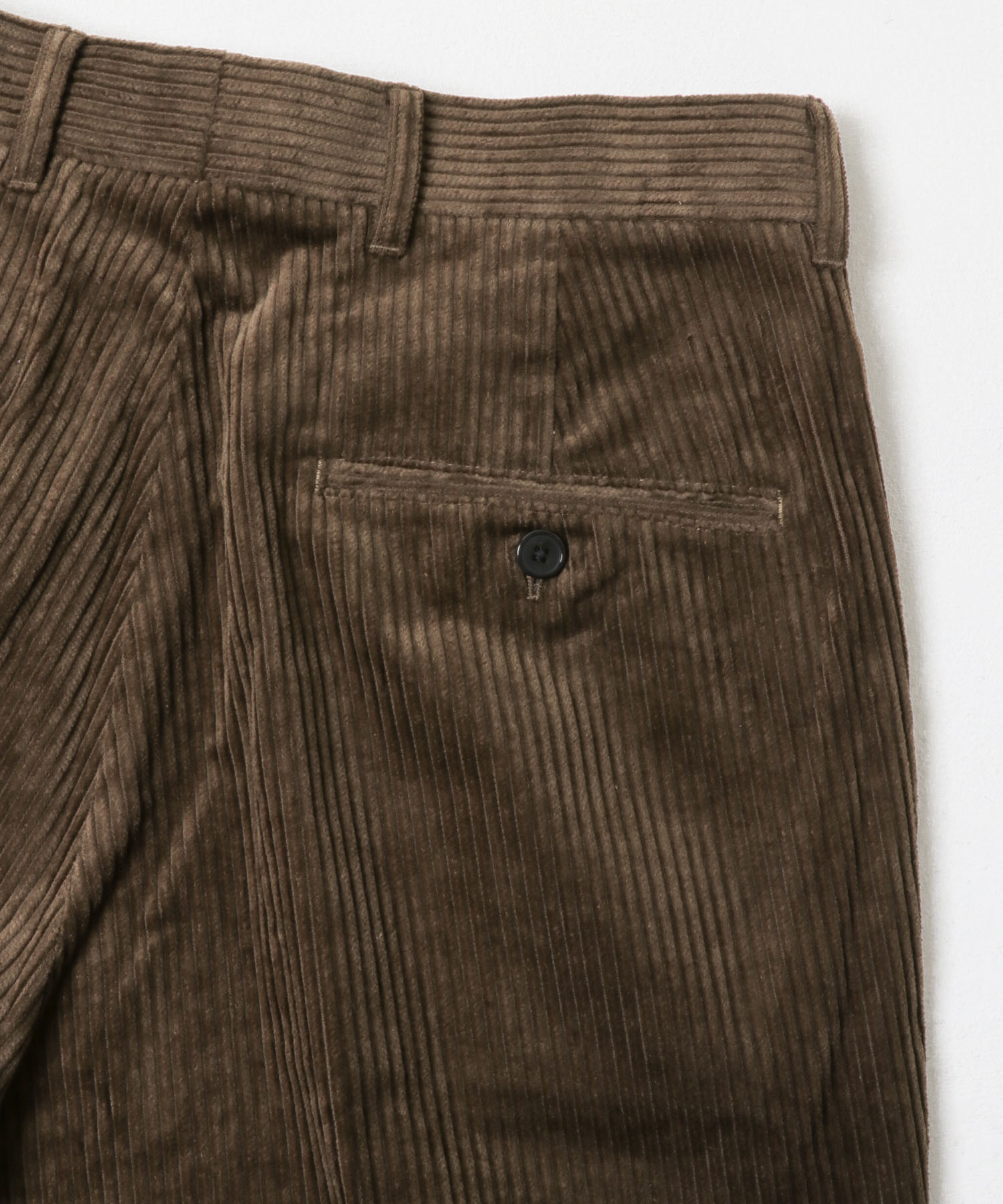 6W CORDUROY TROUSER BROWN M