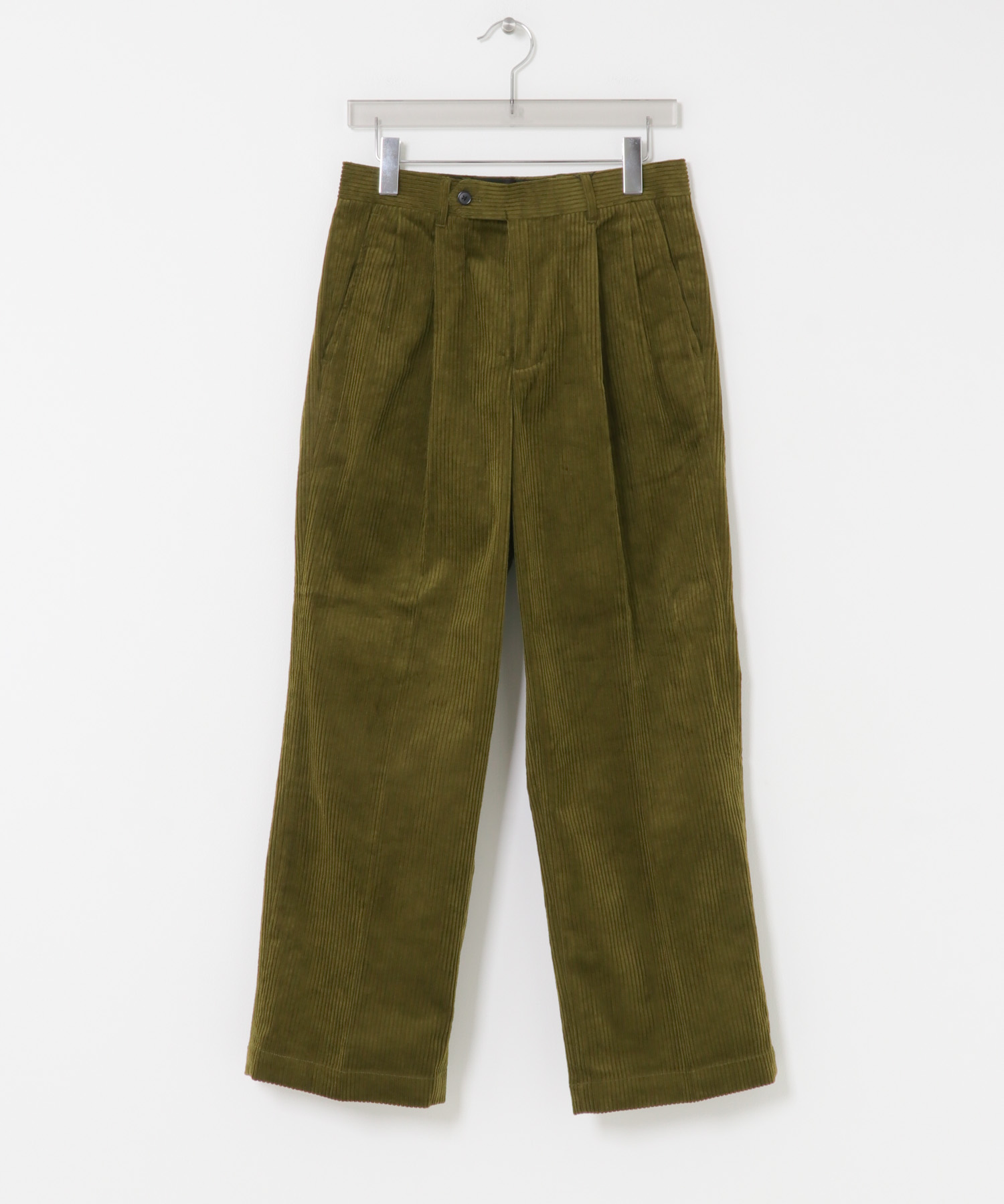 6W CORDUROY TROUSER KHAKI M